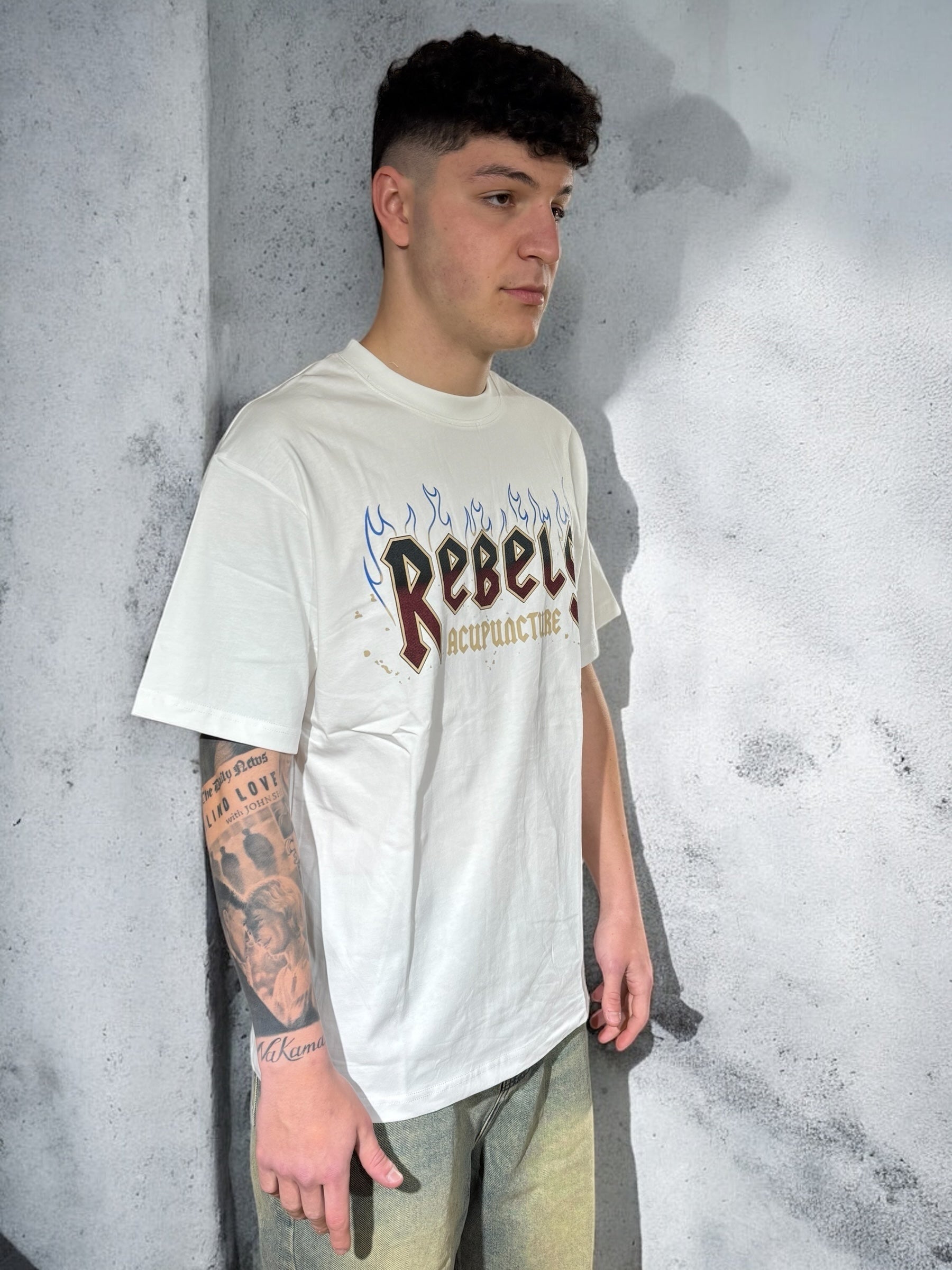 ACU REBELS T-SHIRT WHITE