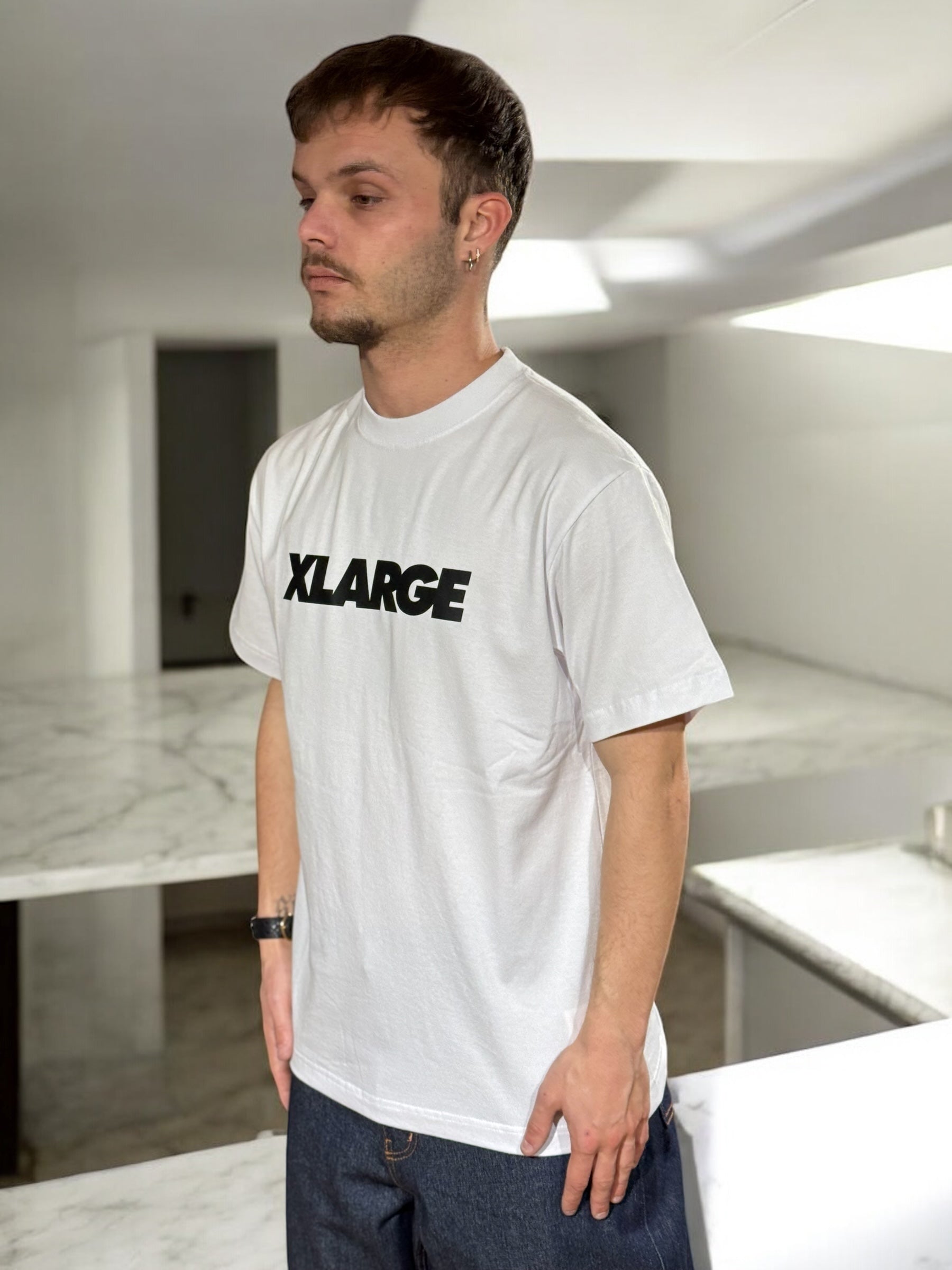 Standard Logo S/S Tee XLARGE WHITE