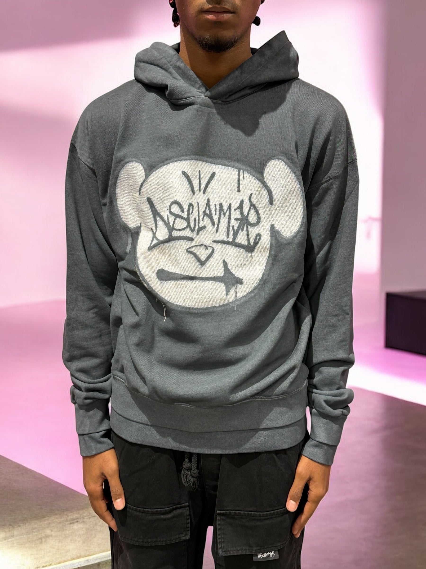 HOODIE STONE WASH DISCLAIMER