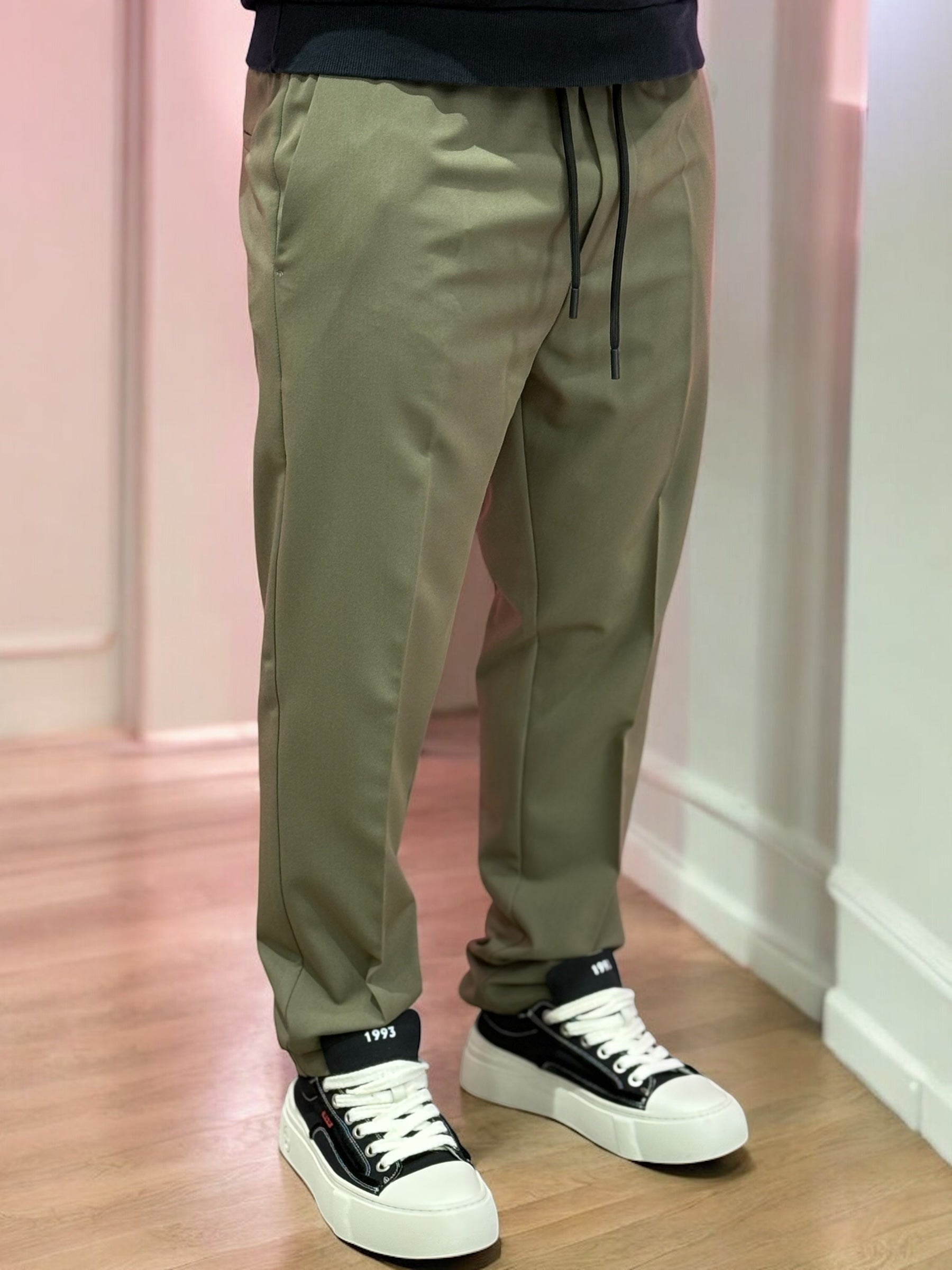 PANTALACCIO SLIM FIT OVER /D VERDE MILIT