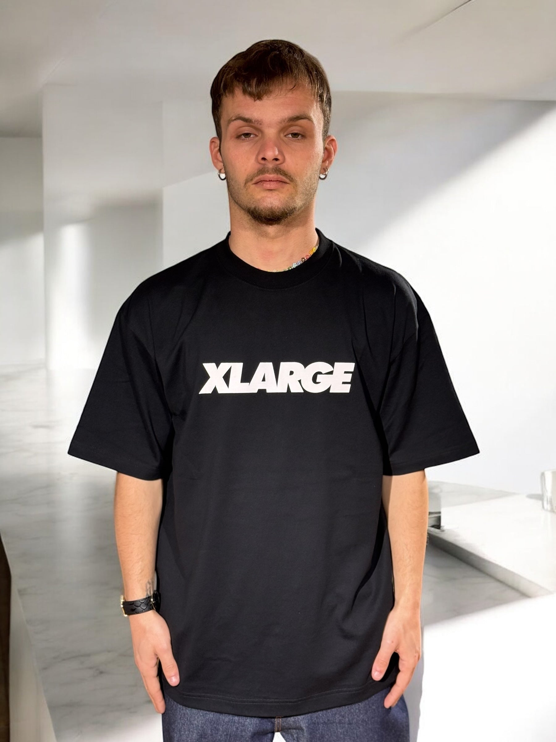 Standard Logo S/S Tee XLARGE BLACK