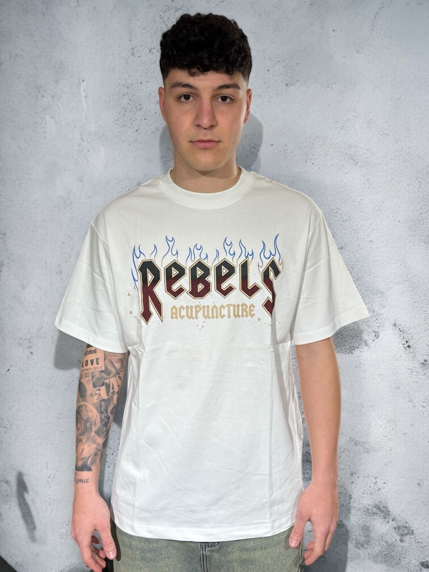 ACU REBELS T-SHIRT WHITE