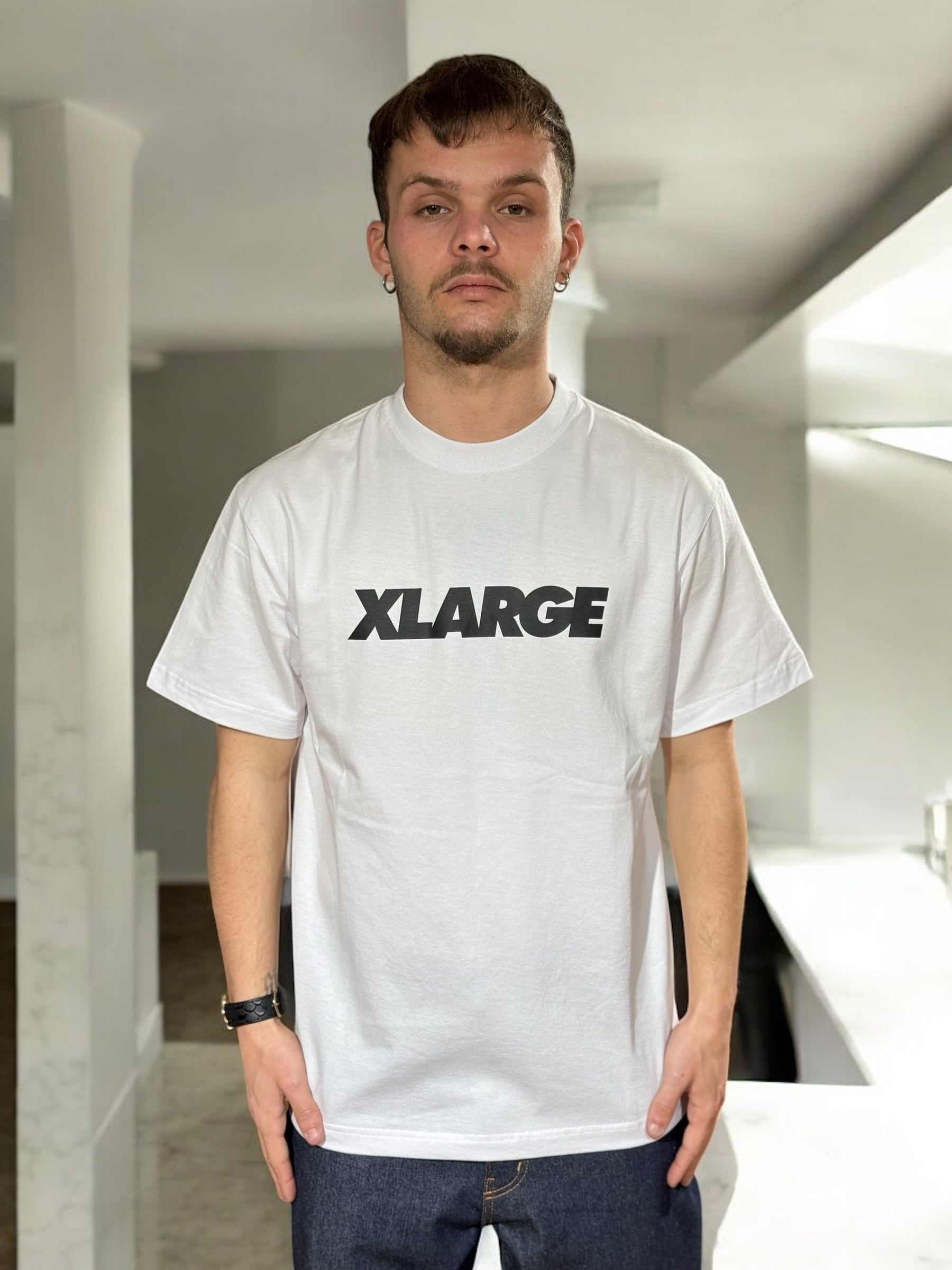 Standard Logo S/S Tee XLARGE WHITE