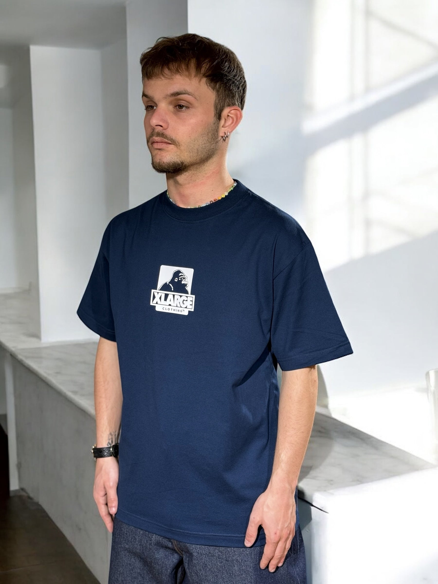 Little Og S/S Tee XLARGE NAVY