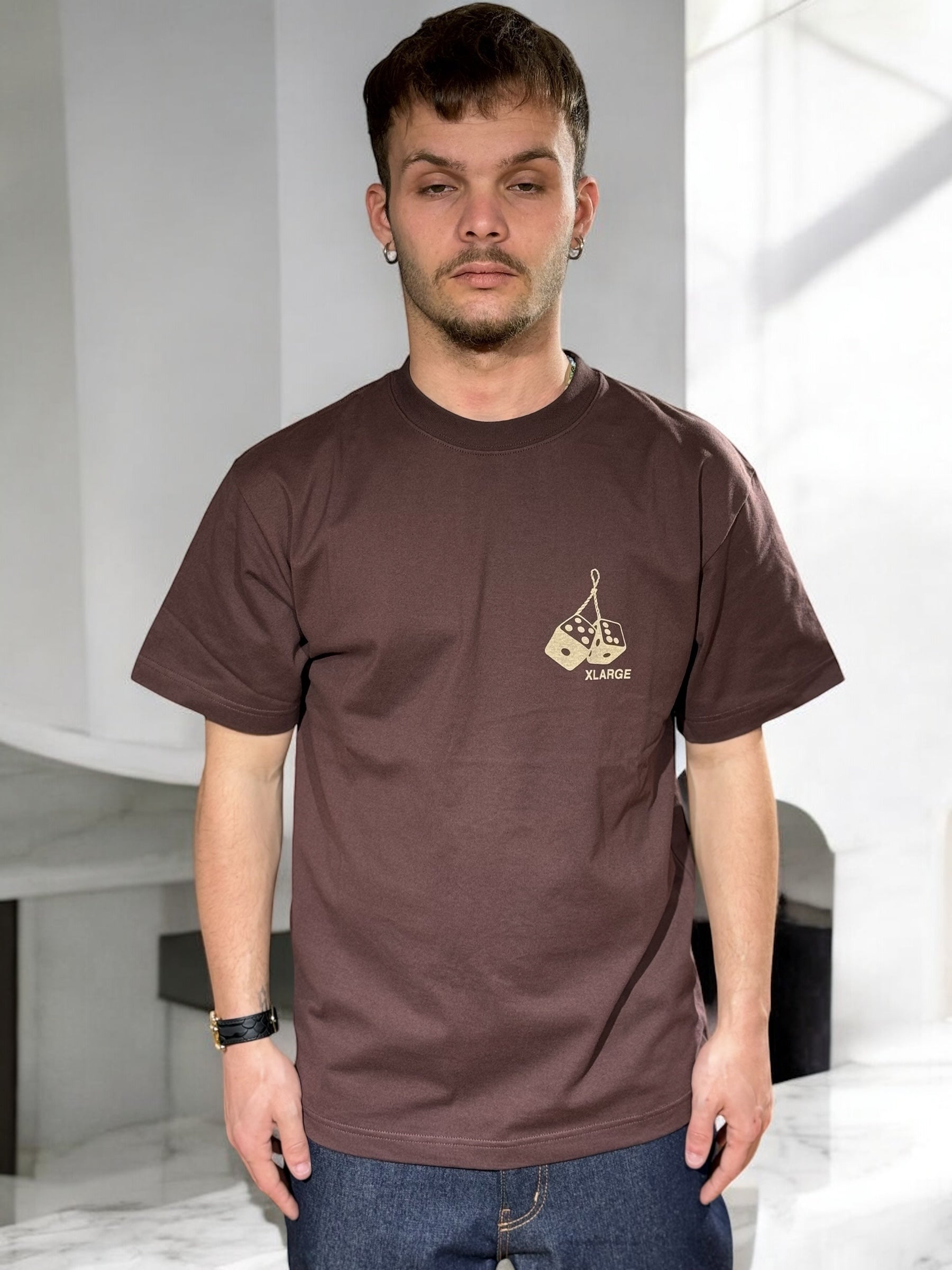 Monkey Wrenchers S/S Tee XLARGE BROWN