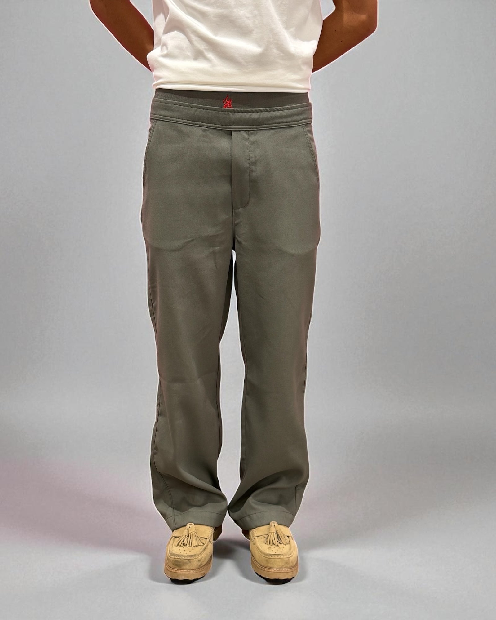 GREY PANT RIPSTOP WITH ELASTIC