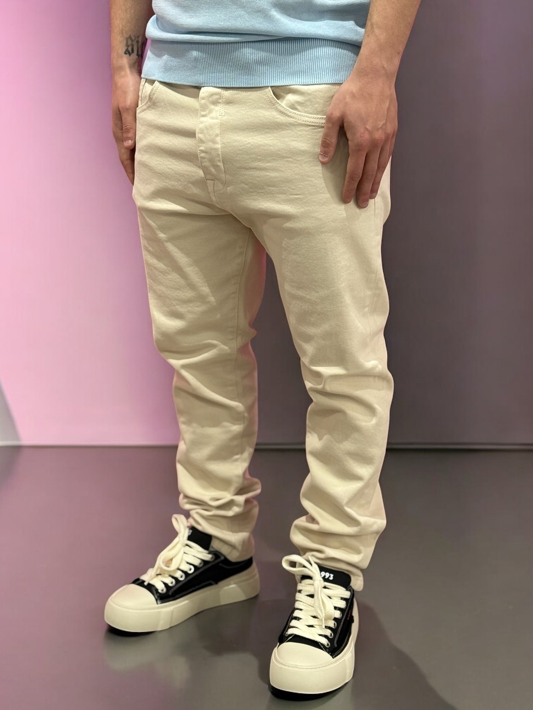 JEANS OVER D BEIGE