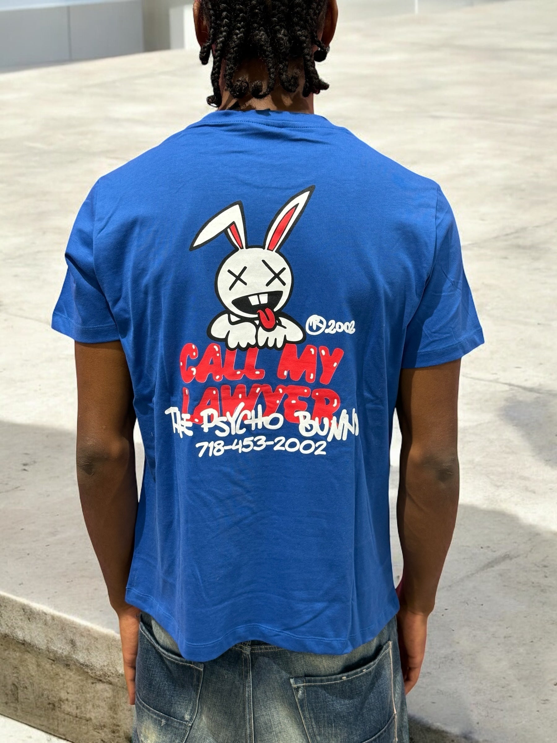 BUNNY XX ROYAL TEE