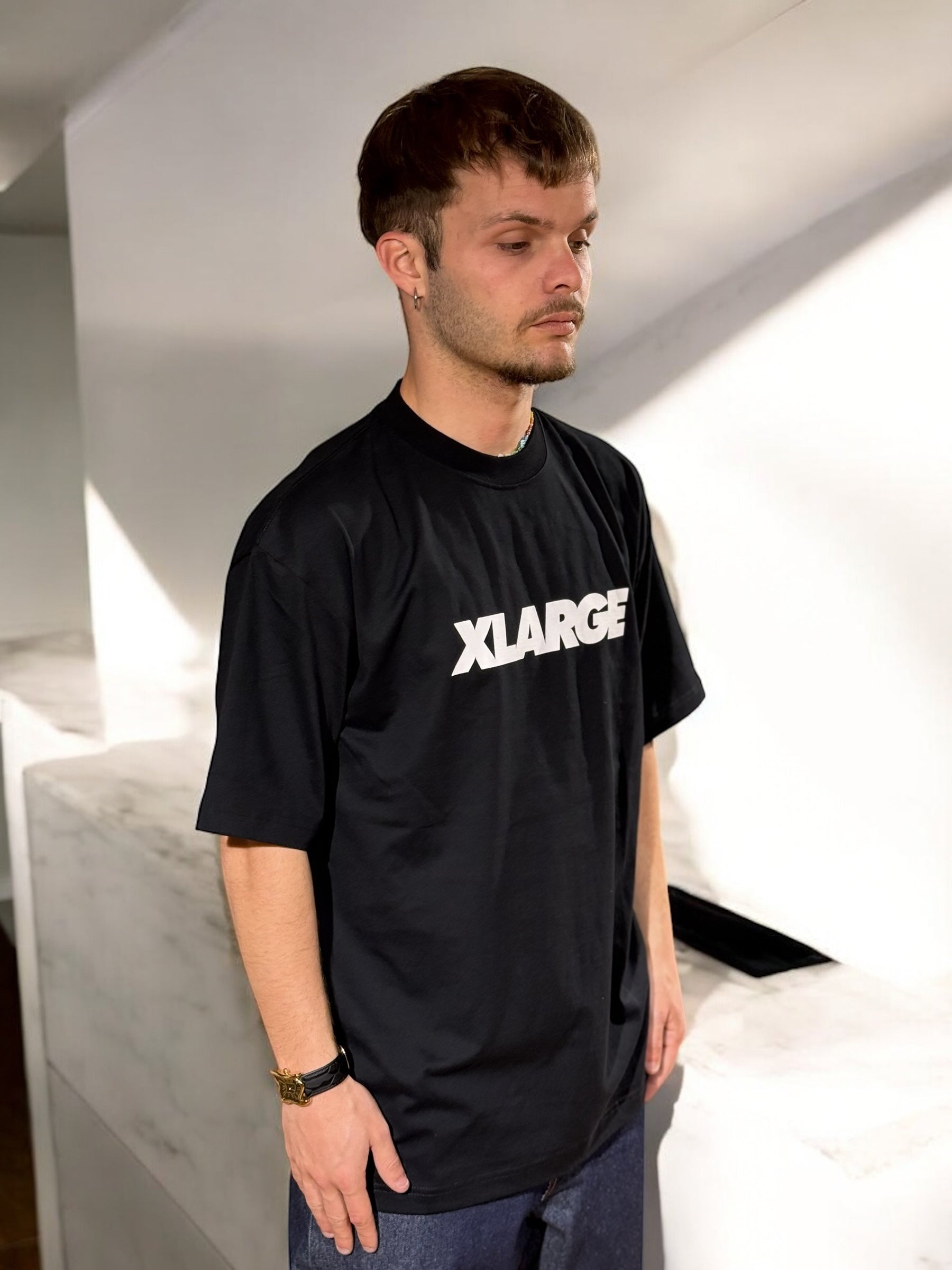 Standard Logo S/S Tee XLARGE BLACK