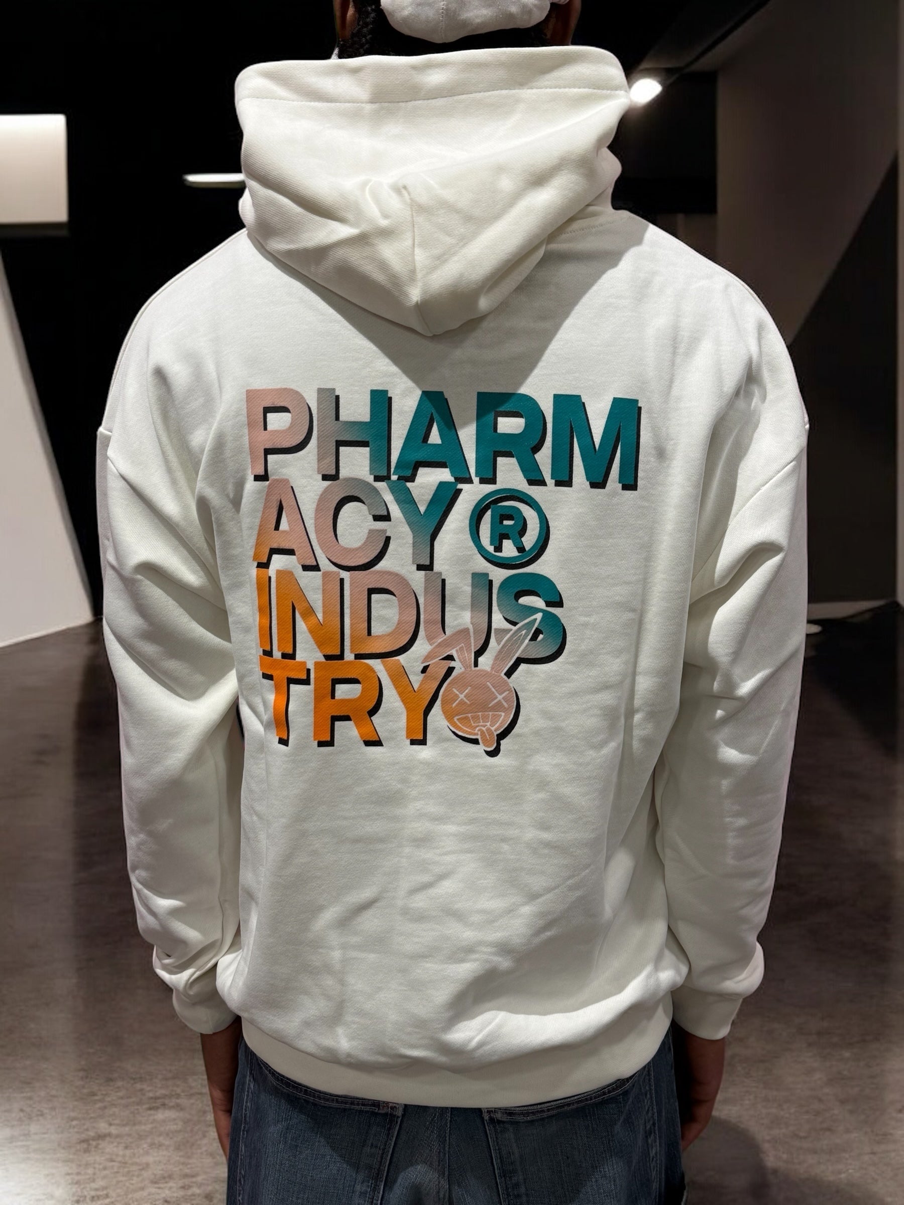 HOODIE PHARMACY WHITE
