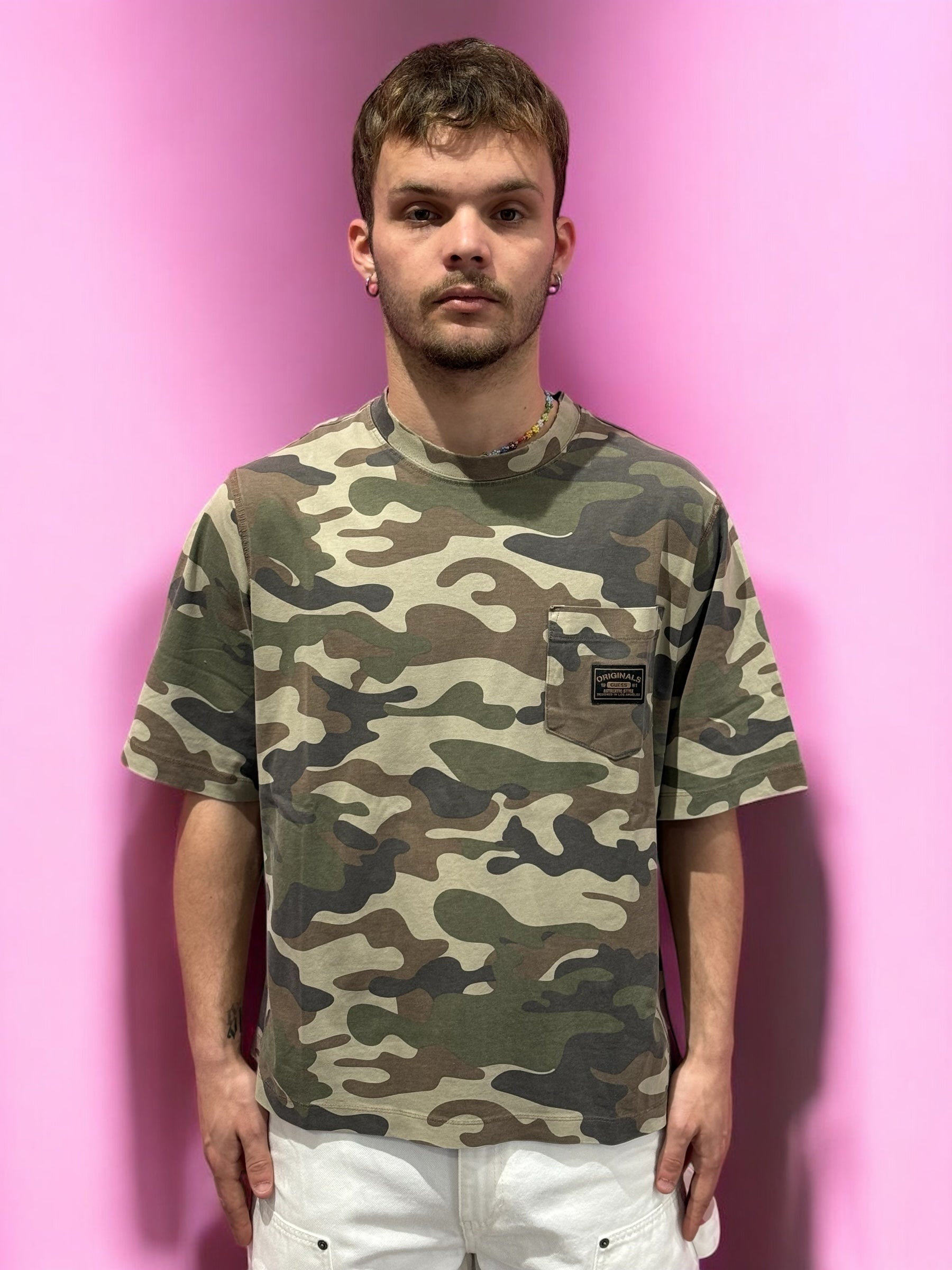 TEE CAMO GUESS OG
