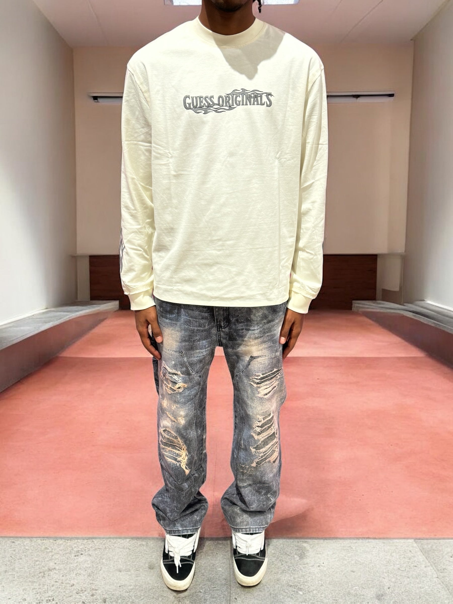 LONGSLEEVE GUESS OG OFF W
