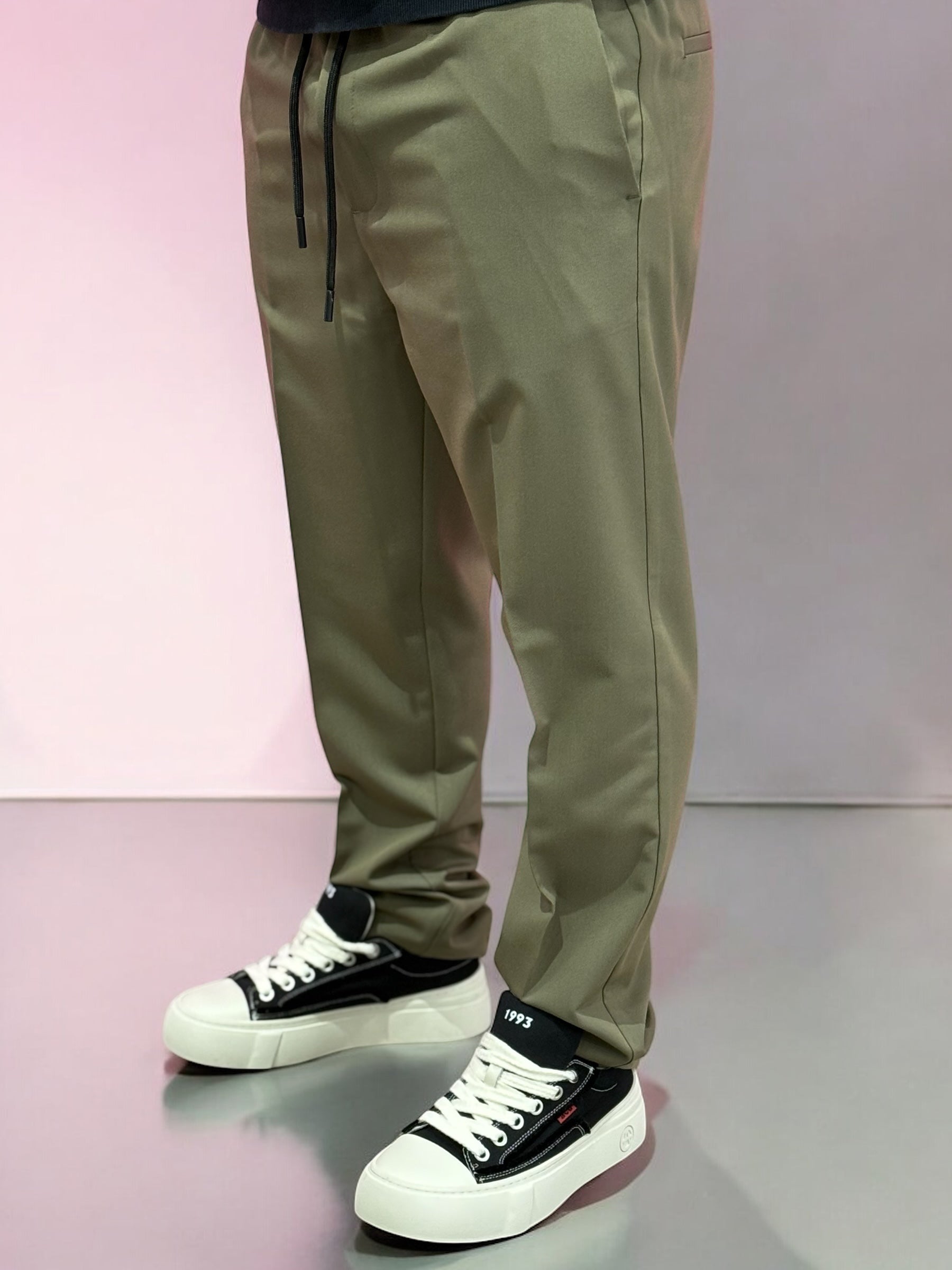 PANTALACCIO SLIM FIT OVER /D VERDE MILIT