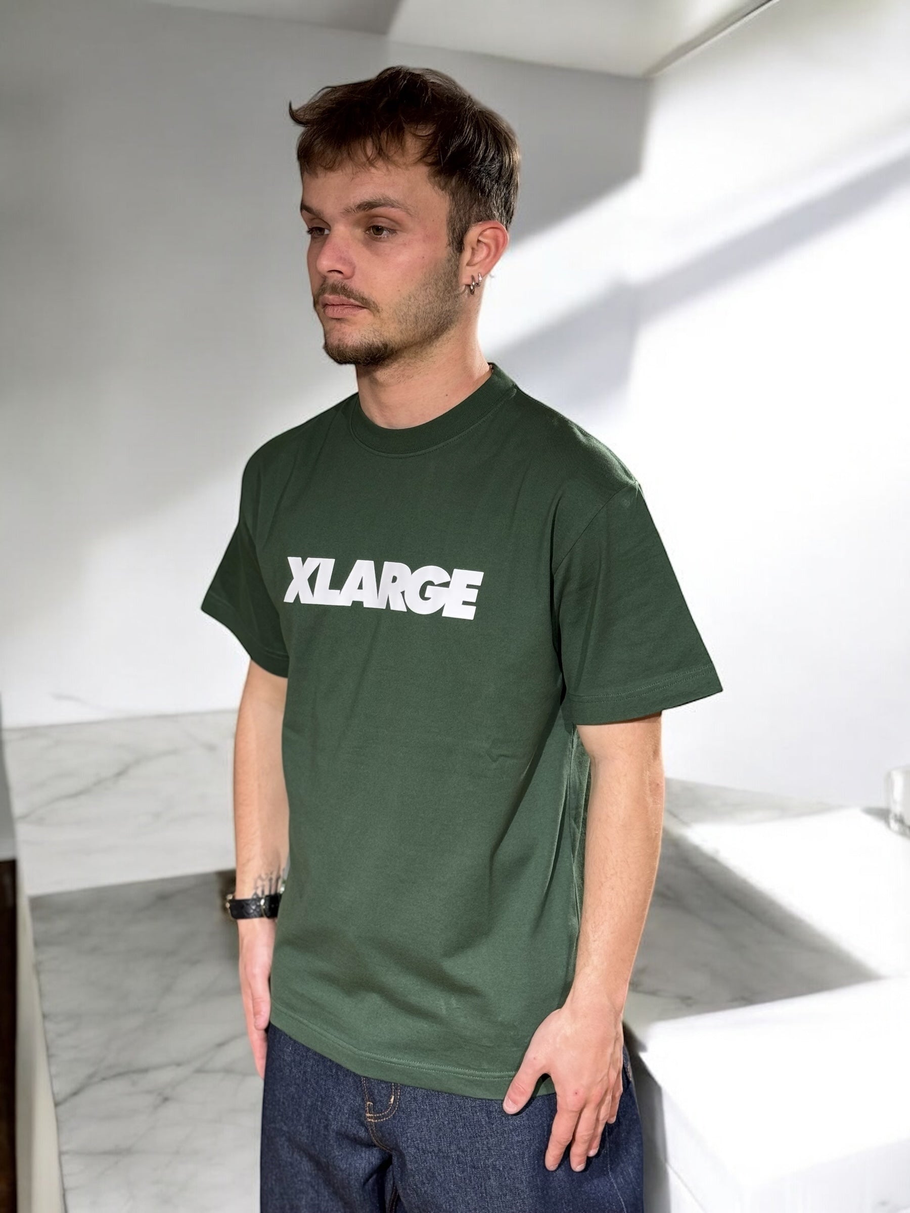 Standard Logo S/S Tee XLARGE GREEN