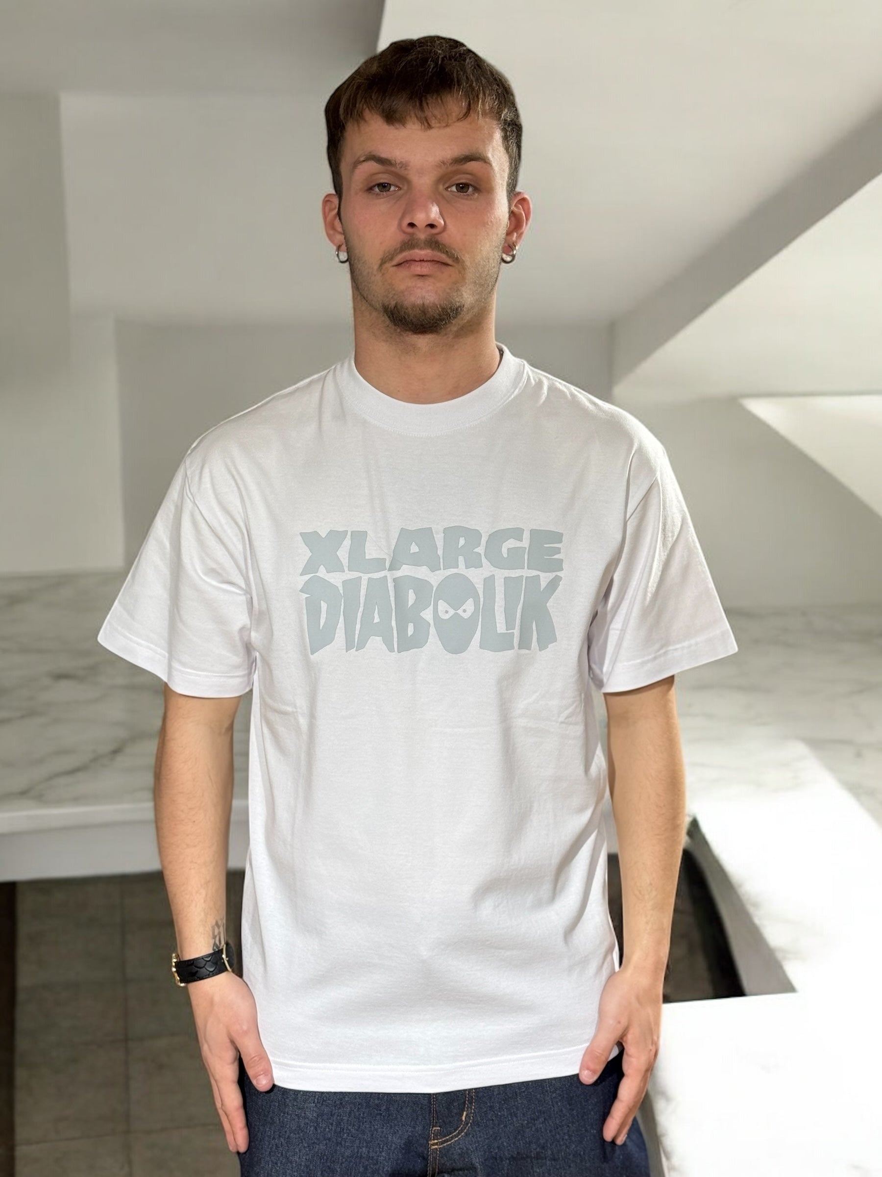 Diabolik S/S Tee XLARGE WHITE