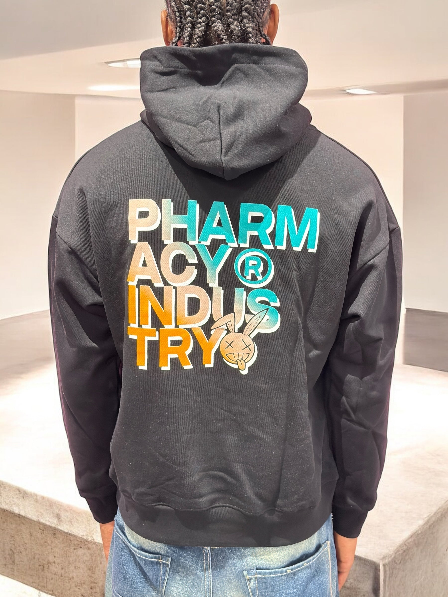 HOODIE PHARMACY BLACK