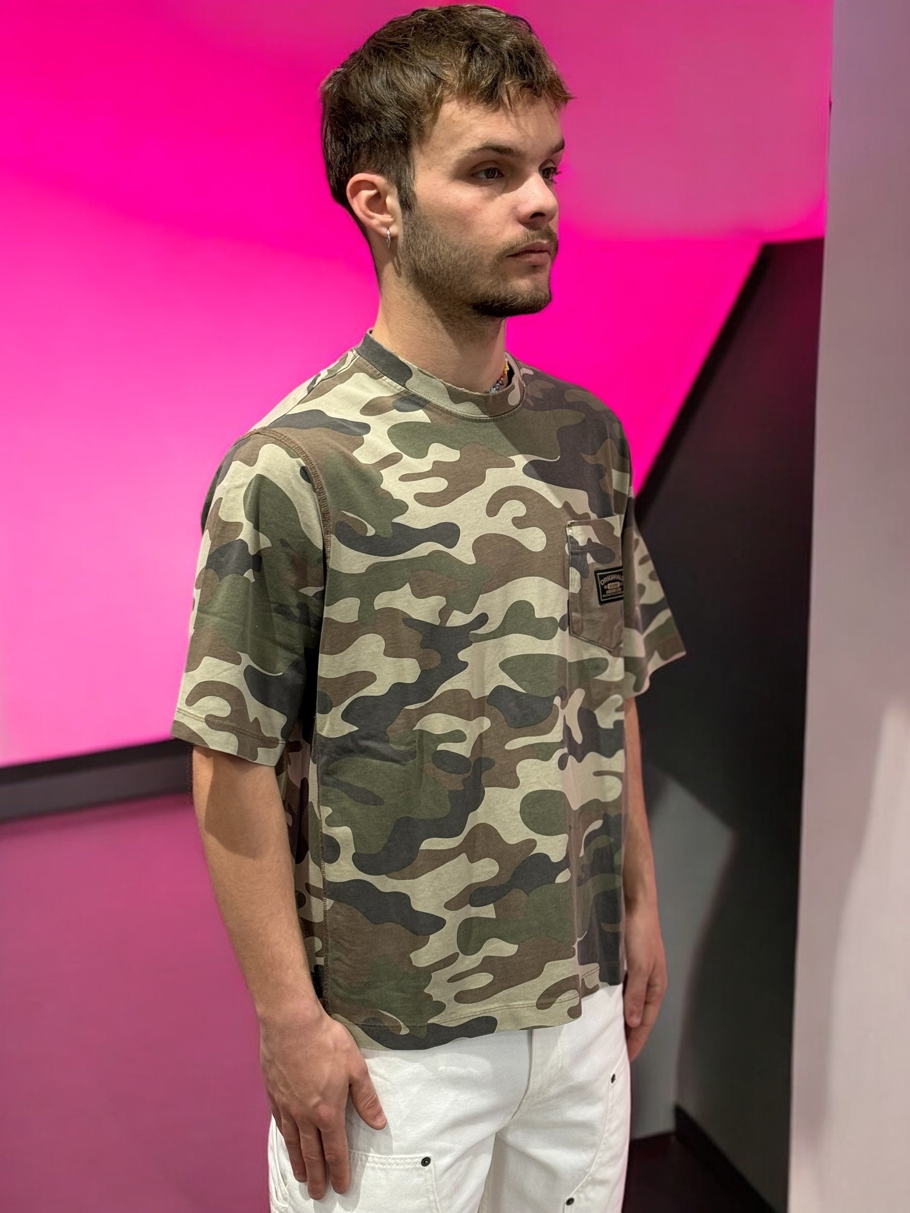 TEE CAMO GUESS OG