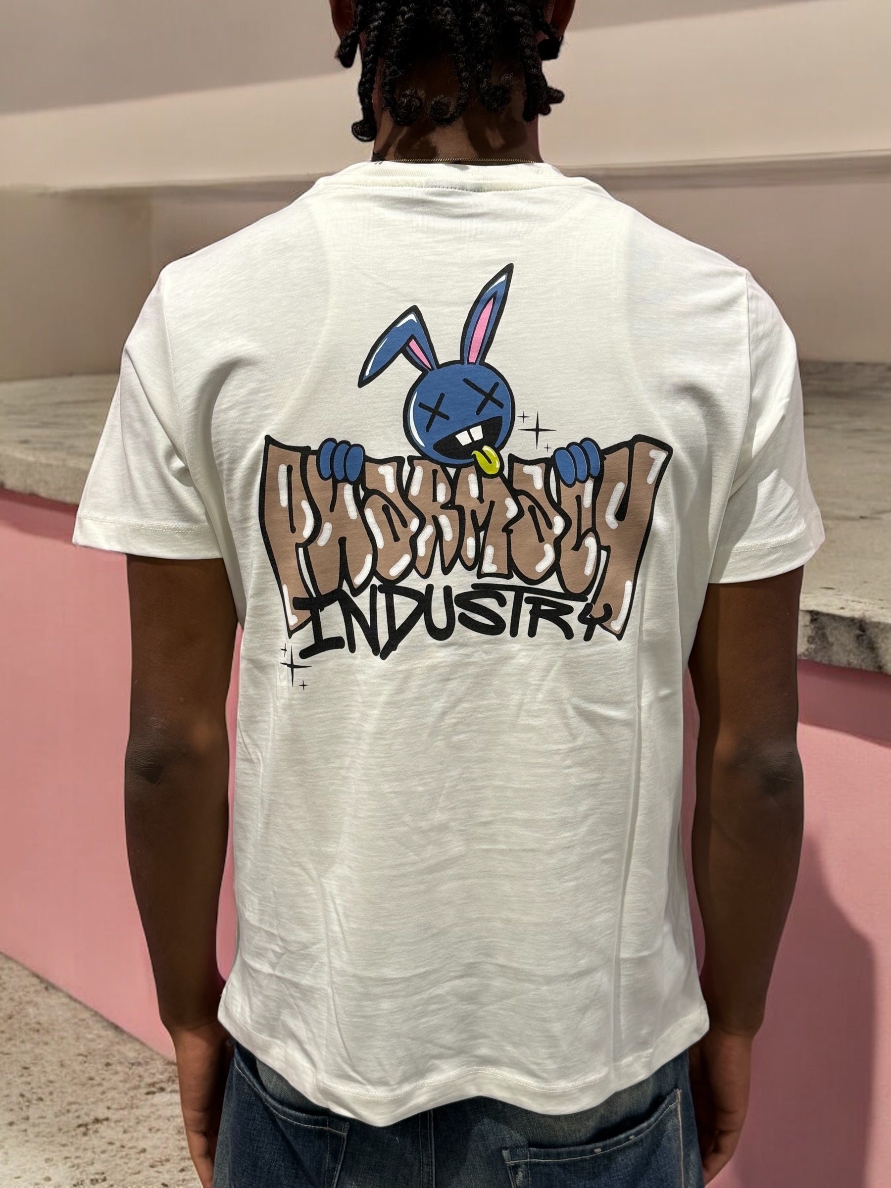 T-SHIRT PHARMACY BUNNY WHITE