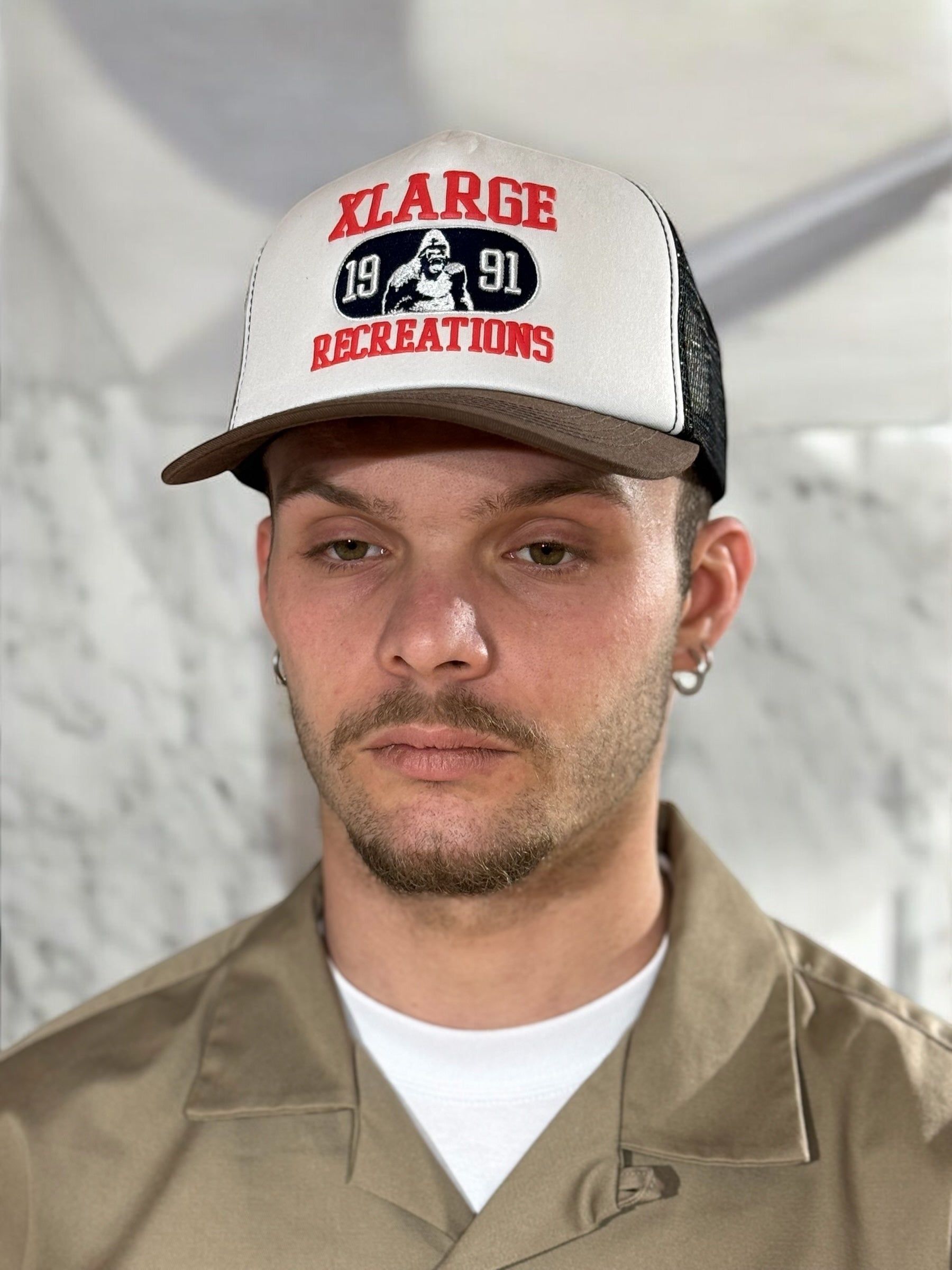 TRUCKER HAT XLARGE BROWN