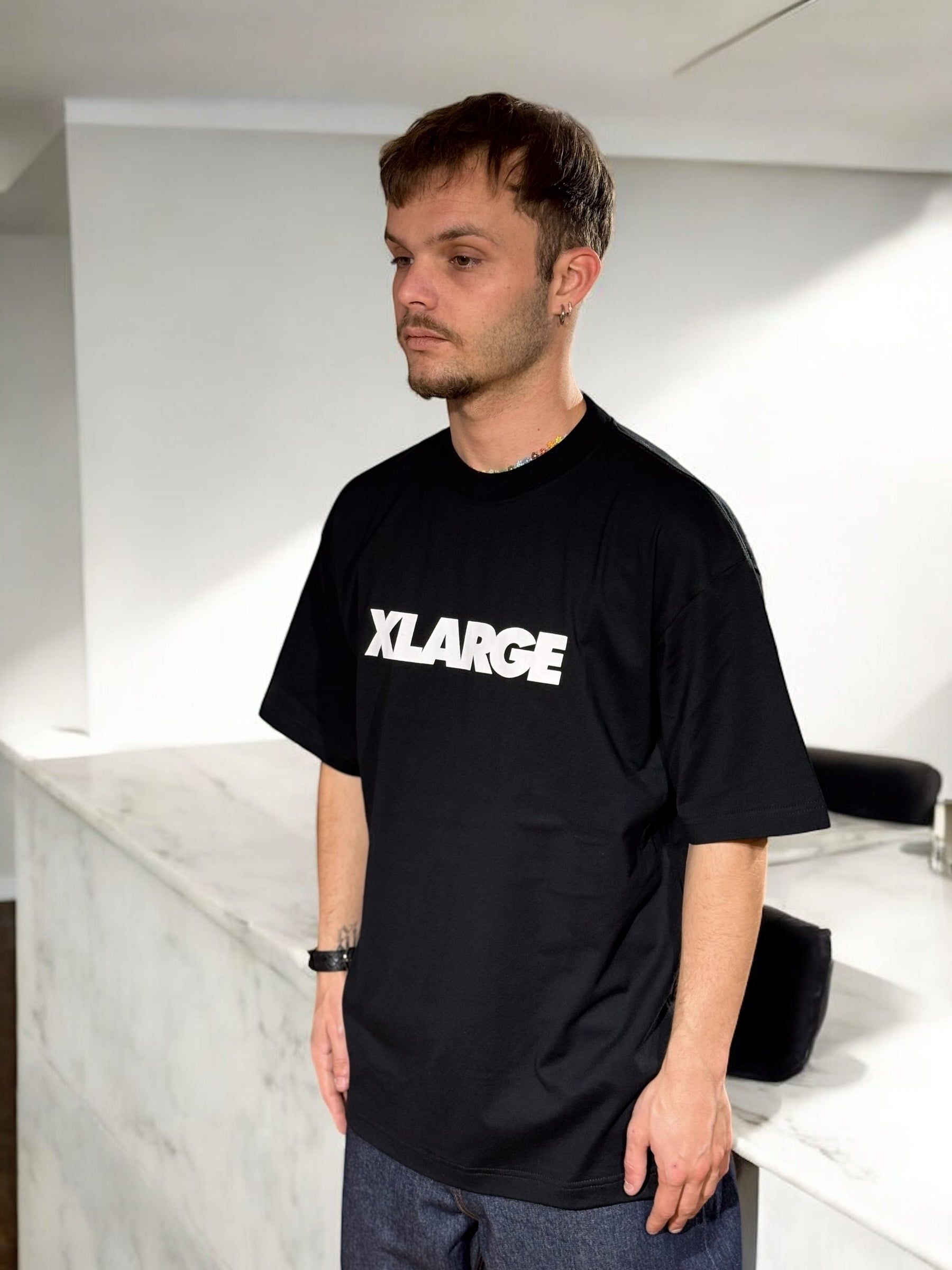 Standard Logo S/S Tee XLARGE BLACK