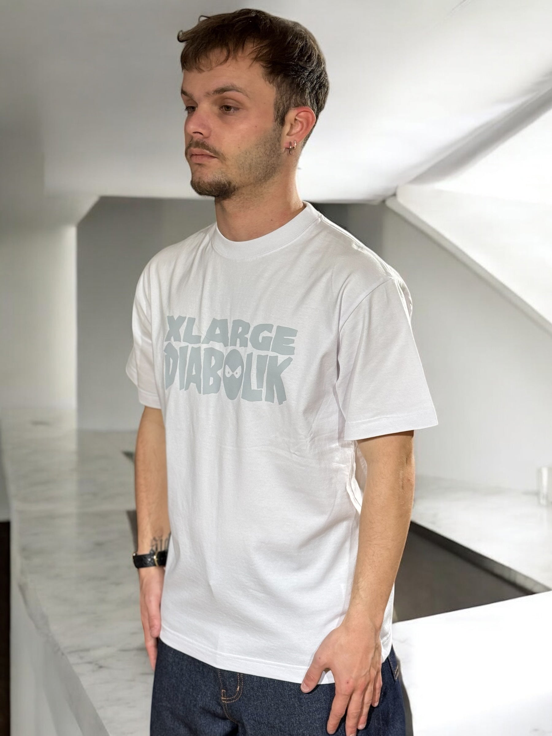 Diabolik S/S Tee XLARGE WHITE