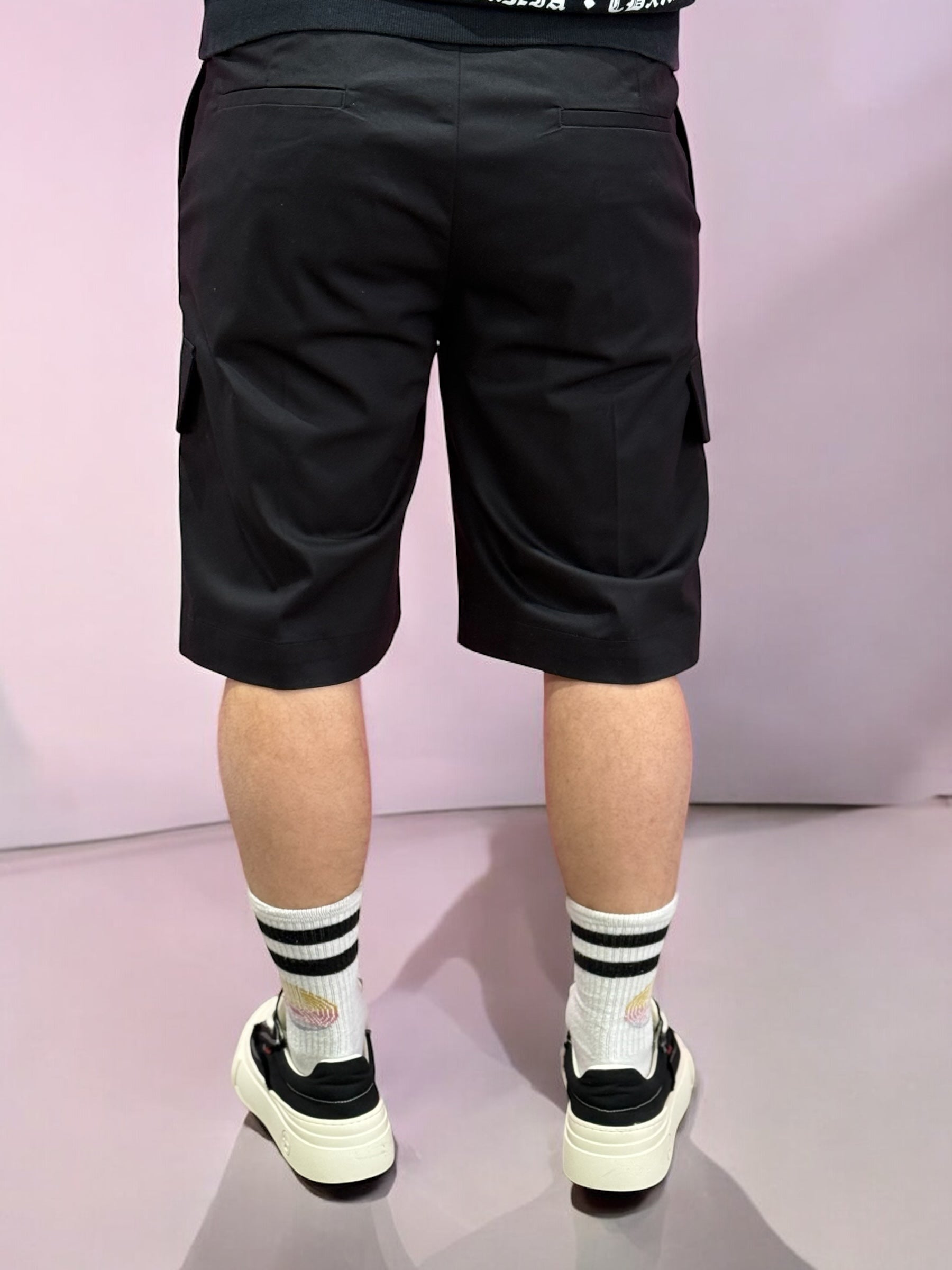 SHORT CARGO ANTI FIT BLACK