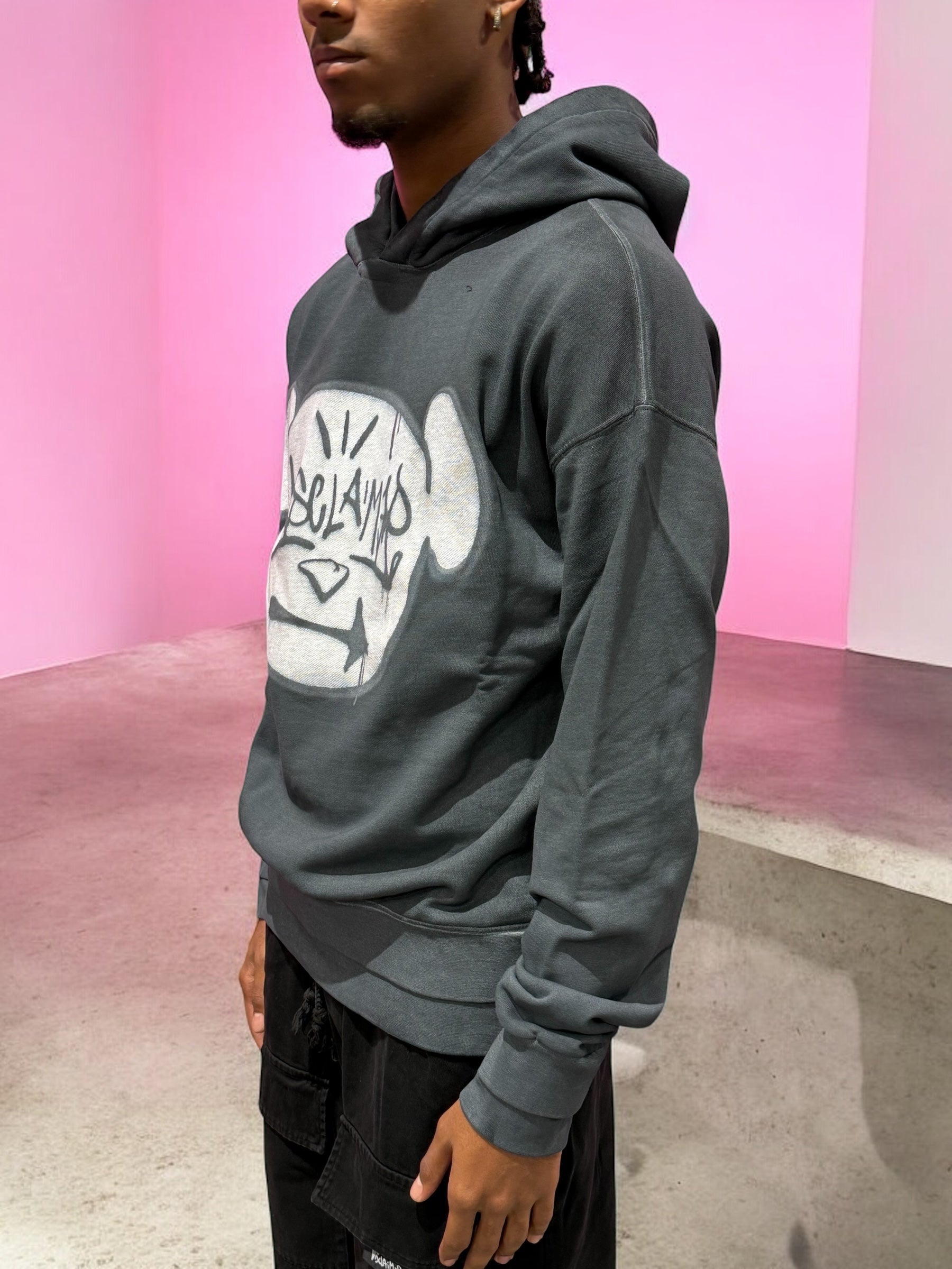 HOODIE STONE WASH DISCLAIMER
