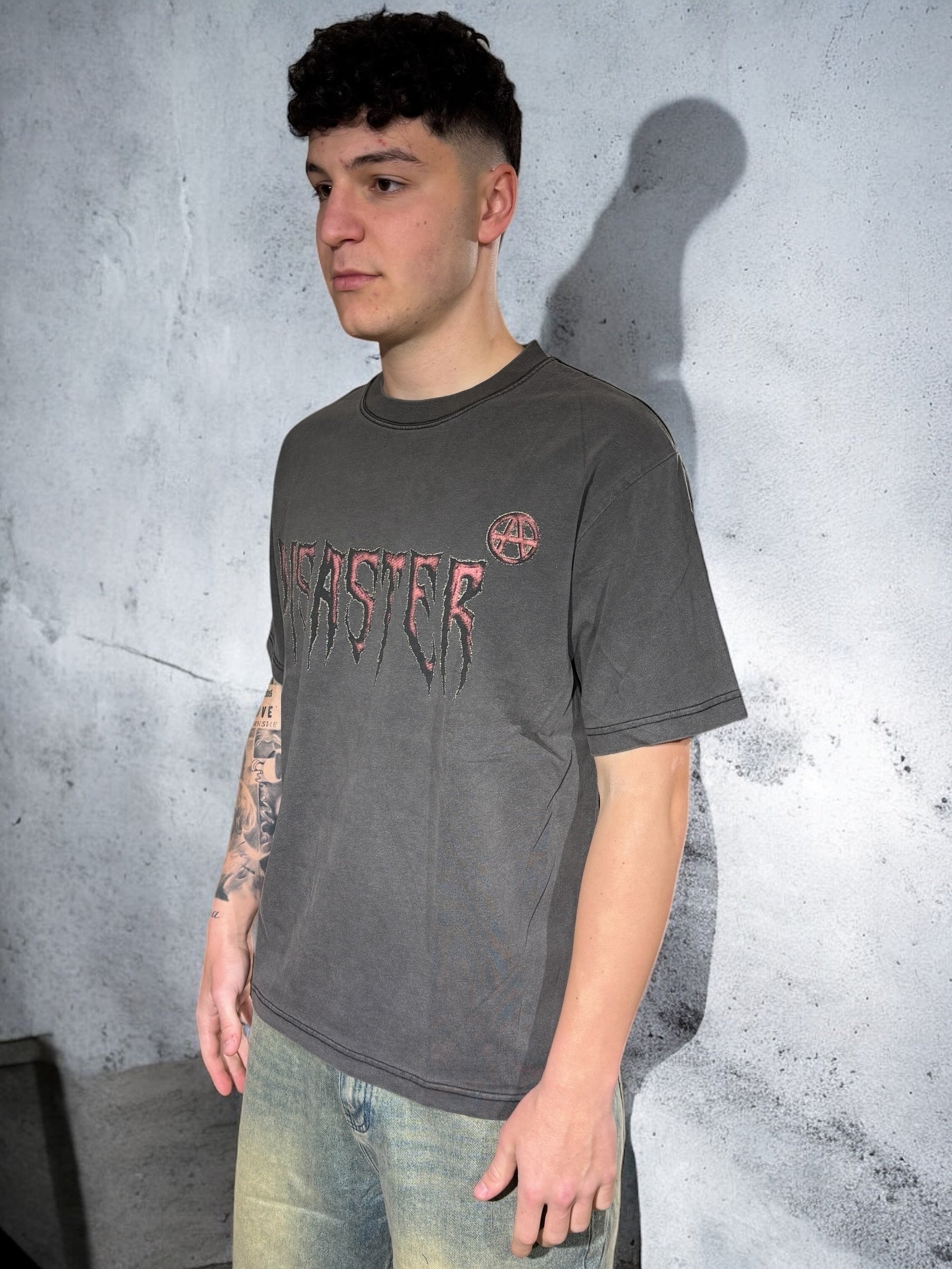 ACU DISASTER T-SHIRT DARK GREY