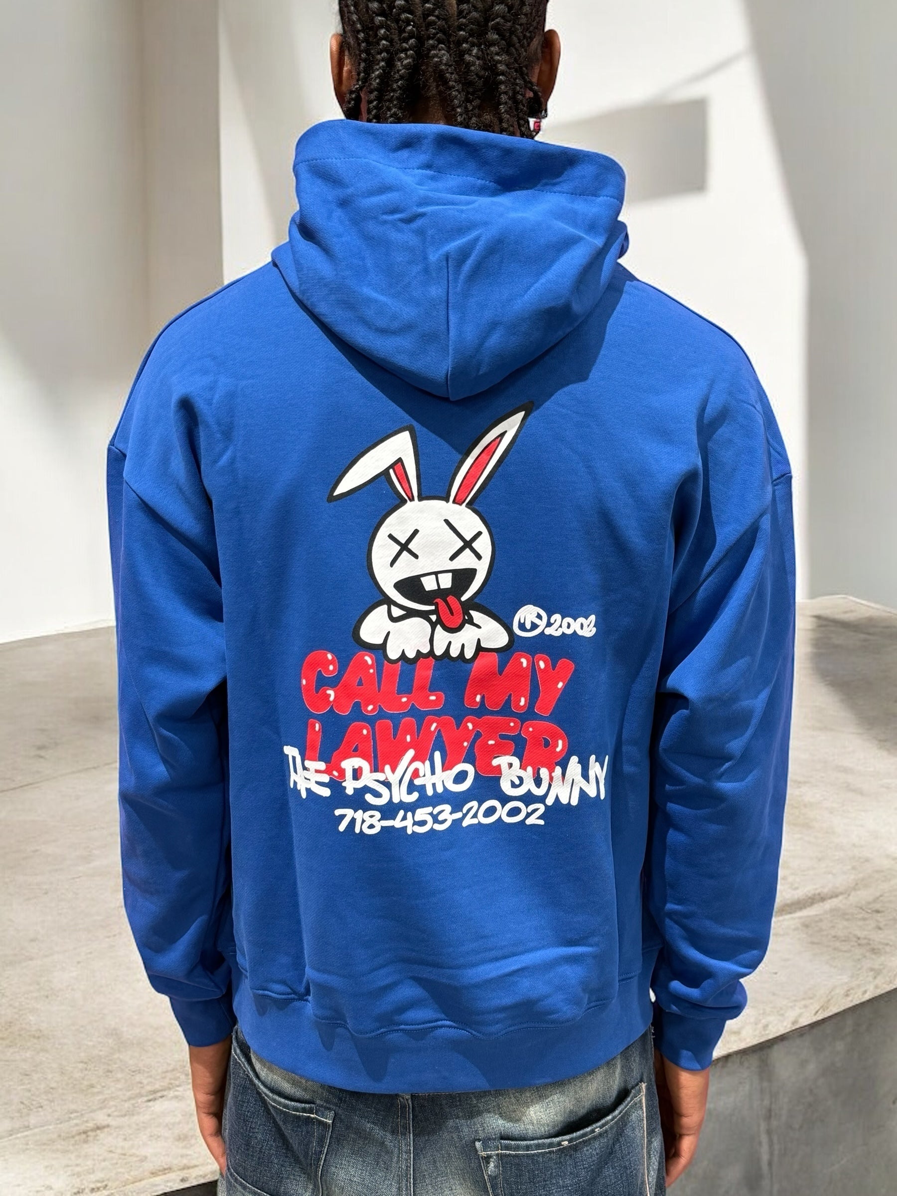 BUNNY XX BLUE ROYAL HOODIE