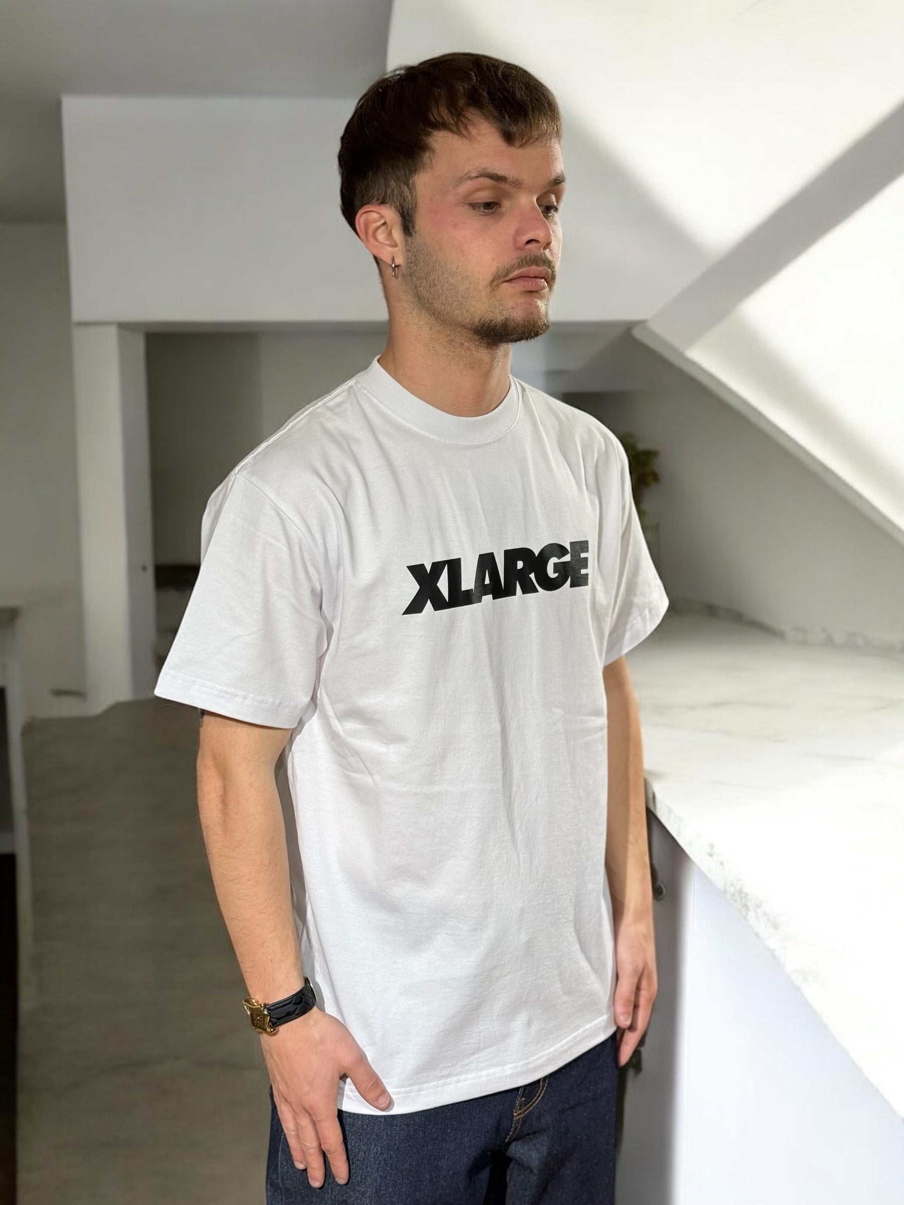 Standard Logo S/S Tee XLARGE WHITE