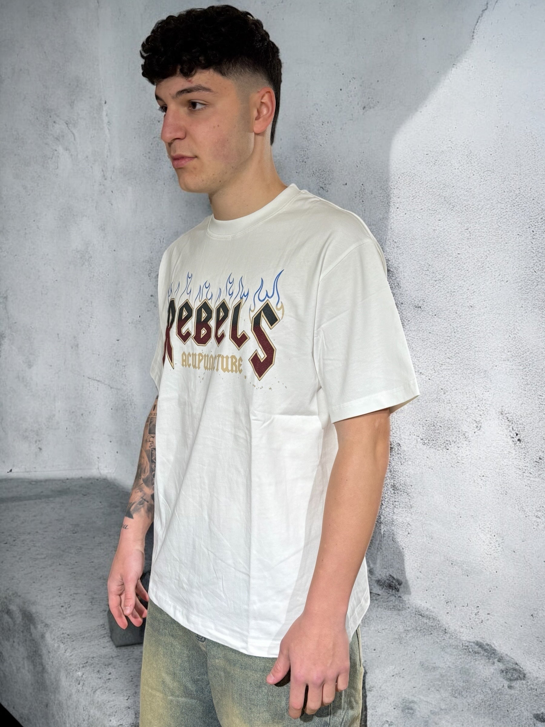 ACU REBELS T-SHIRT WHITE