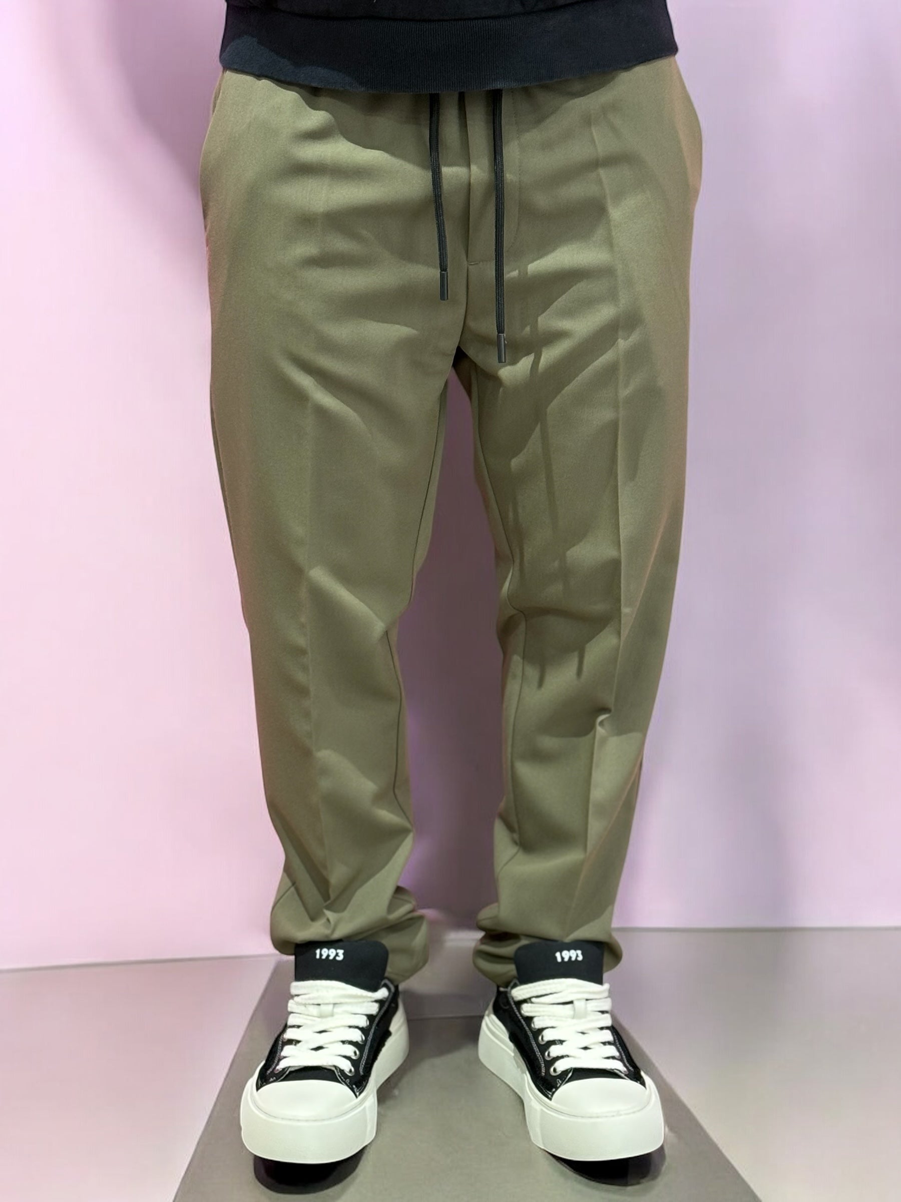 PANTALACCIO SLIM FIT OVER /D VERDE MILIT