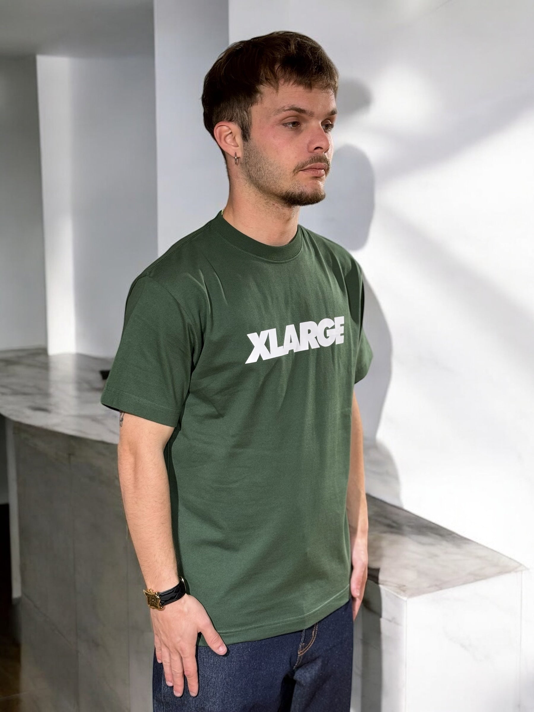 Standard Logo S/S Tee XLARGE GREEN