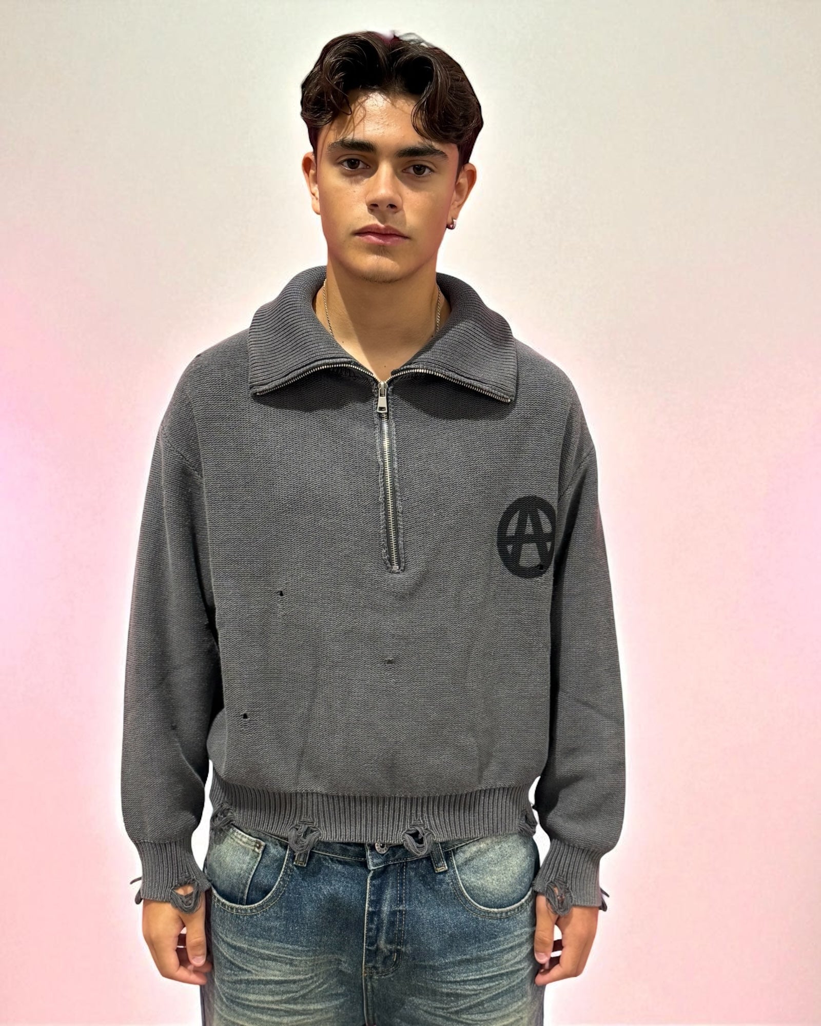 ANARCHY SWEATER GREY