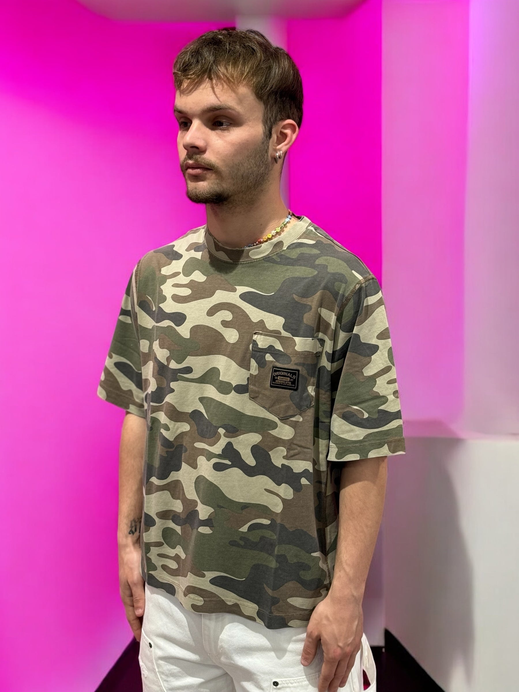 TEE CAMO GUESS OG