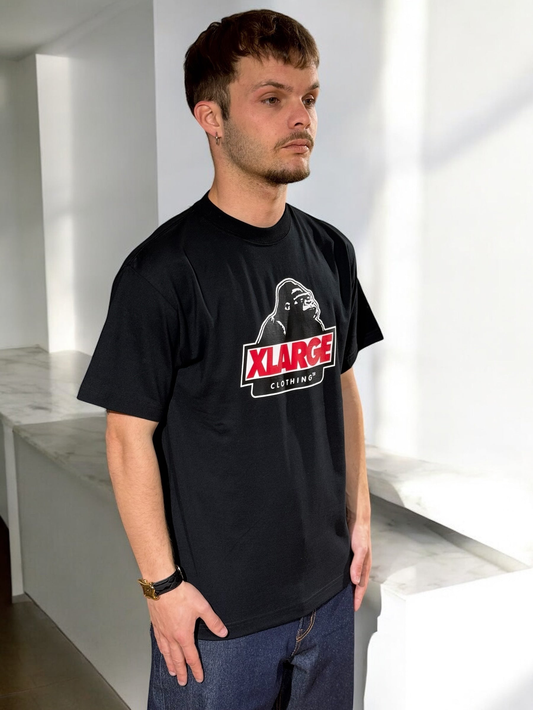 Slanted Og S/S Tee XLARGE BLACK