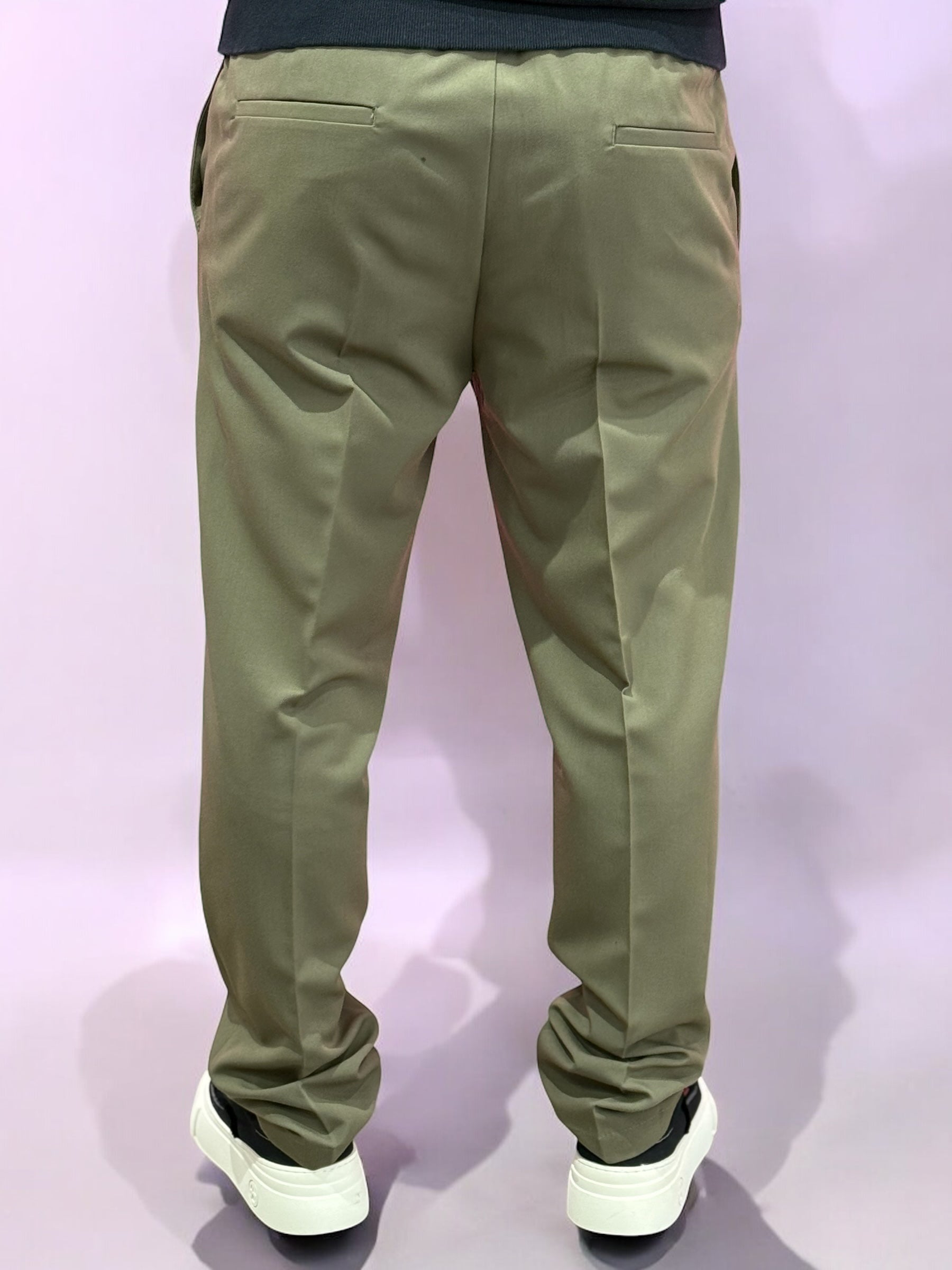 PANTALACCIO SLIM FIT OVER /D VERDE MILIT