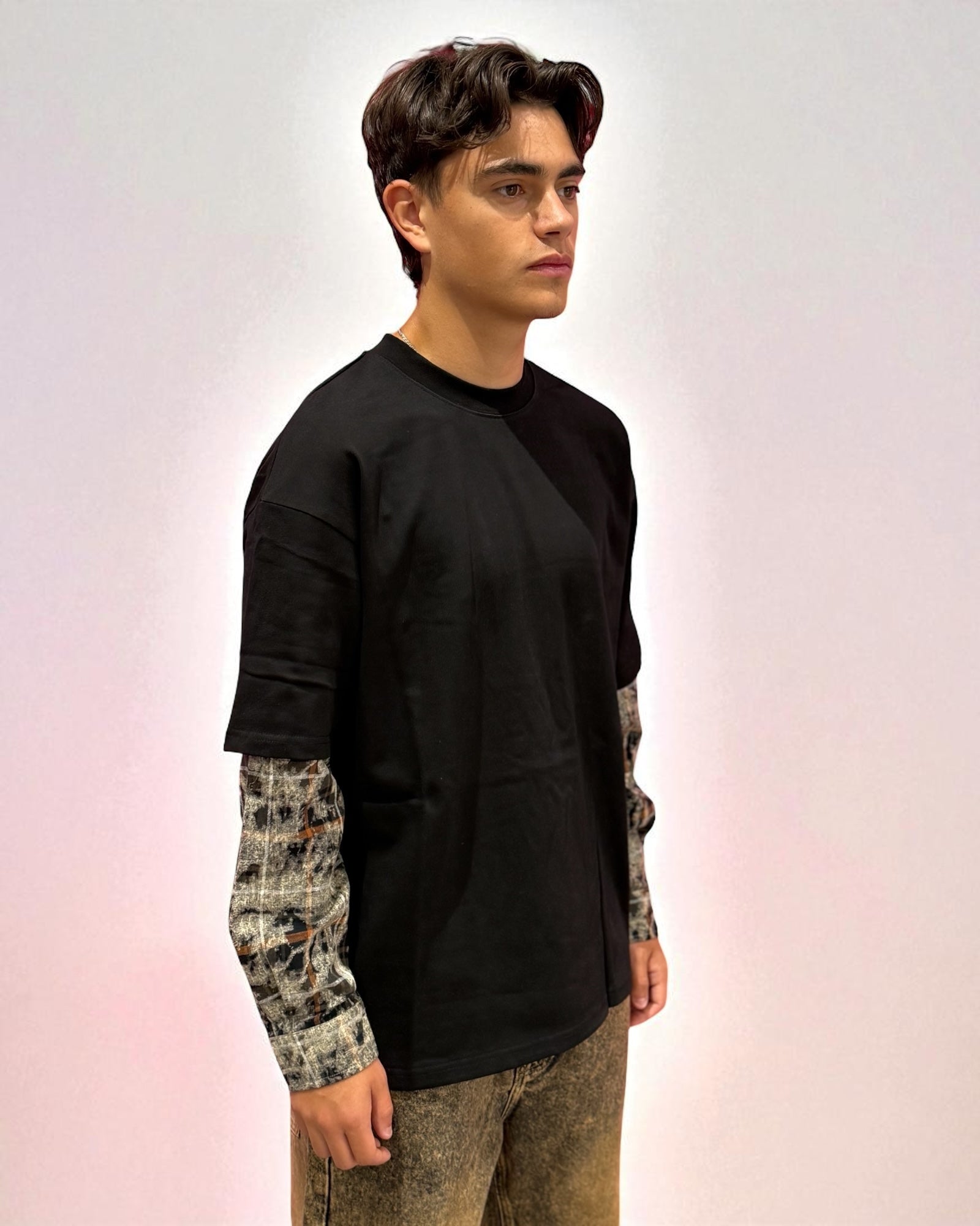 ACID LONG SLEEVE WASHED BLACK