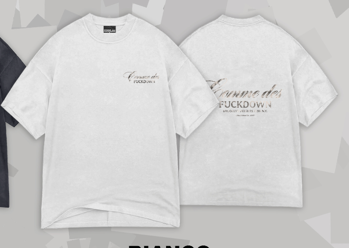 TEE CDF BLACK WORD