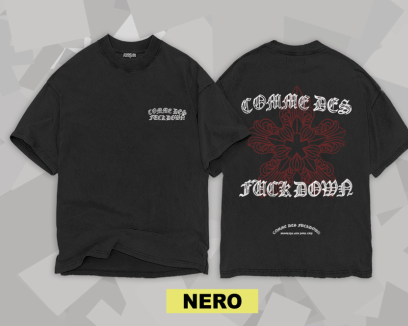 TEE CHROME CDF BLACK