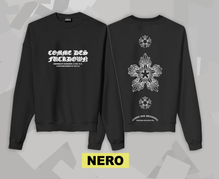 HOODIE CHROME CREWNECK CDF