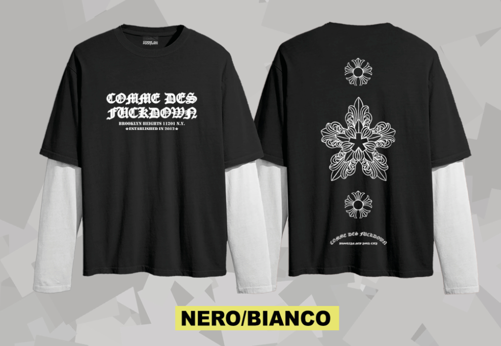 DOUBLE LONGSLEEVE CDF CHROME
