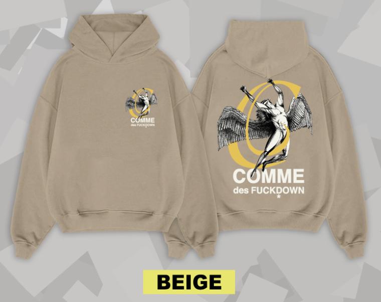 HOODIE BEIGE CDF