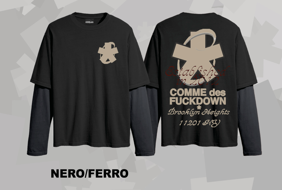 DOUBLE LONGSLEEVE BROWN CDF