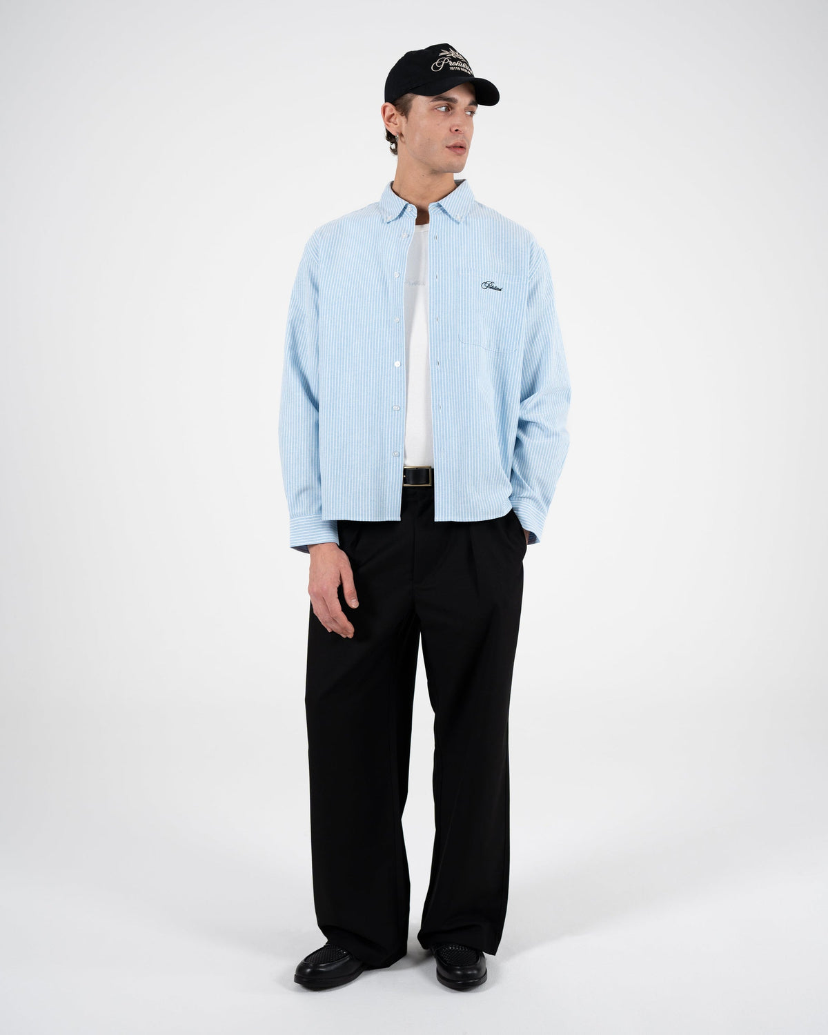 SOHO PLEATED PANTS | BLACK