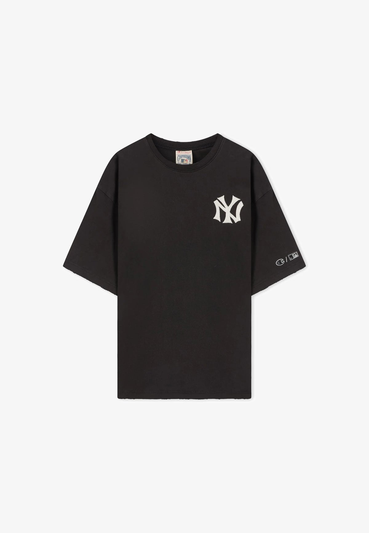 CHAMPION SS TEE MLB COOPERSTOWN BLACK