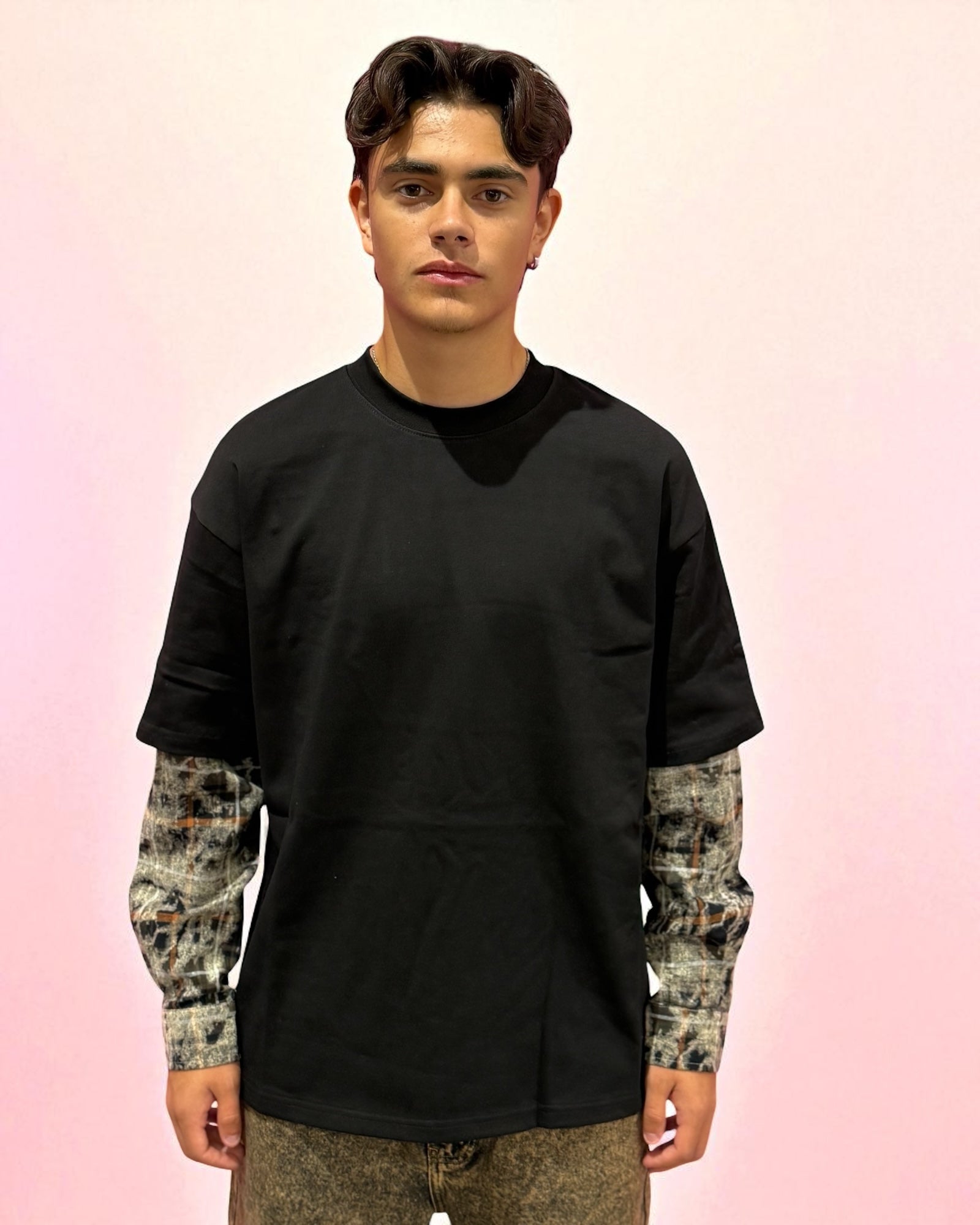 ACID LONG SLEEVE WASHED BLACK