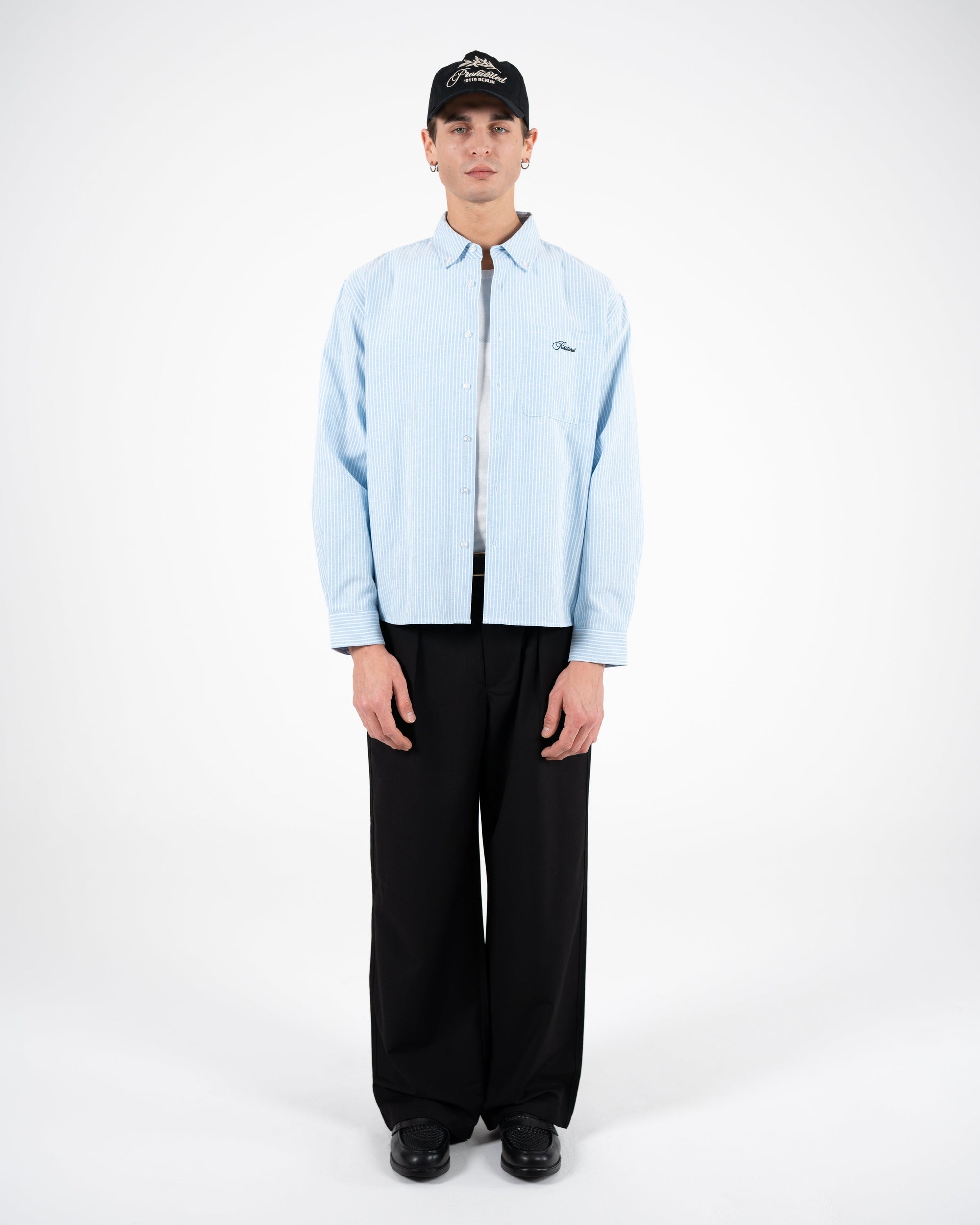 SOHO PLEATED PANTS | BLACK