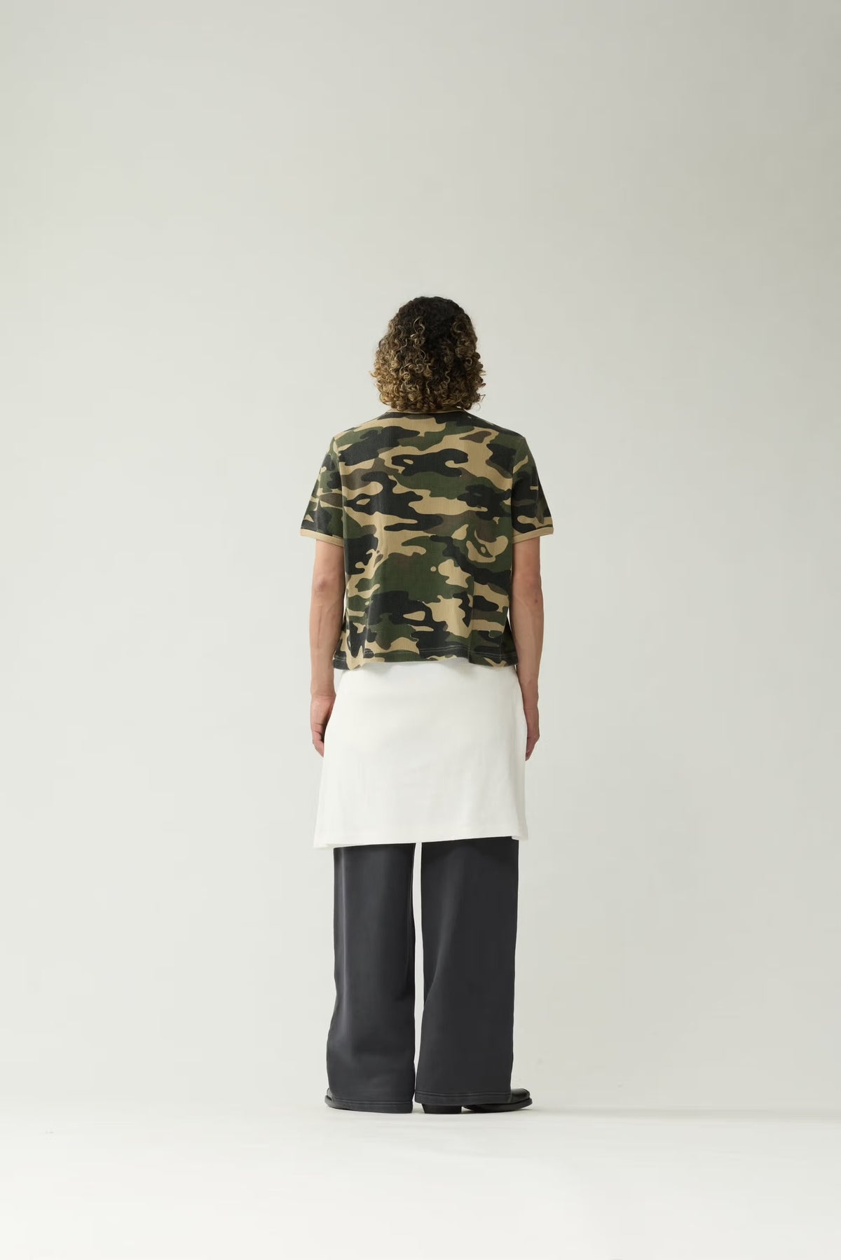 WAFFLE TEE CAMO