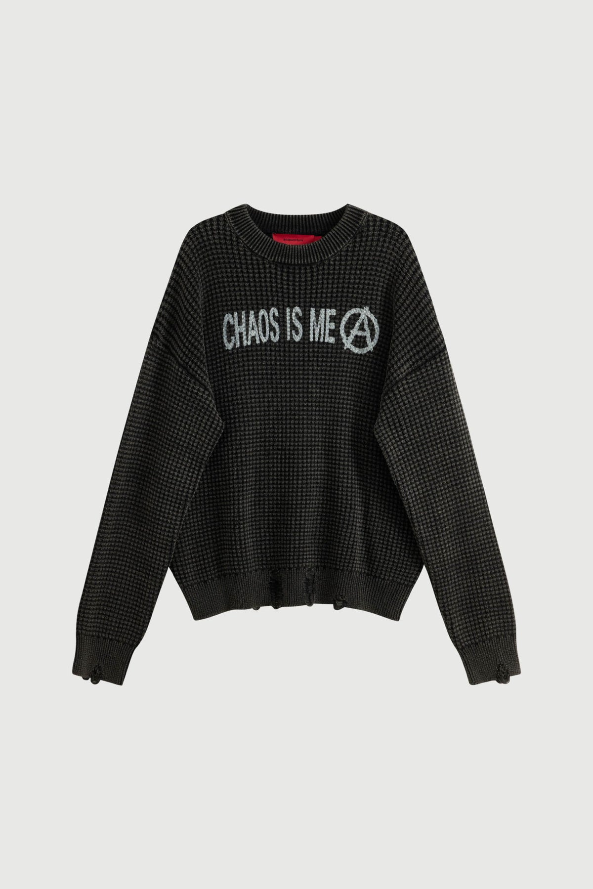 WAFFLE SWEATER